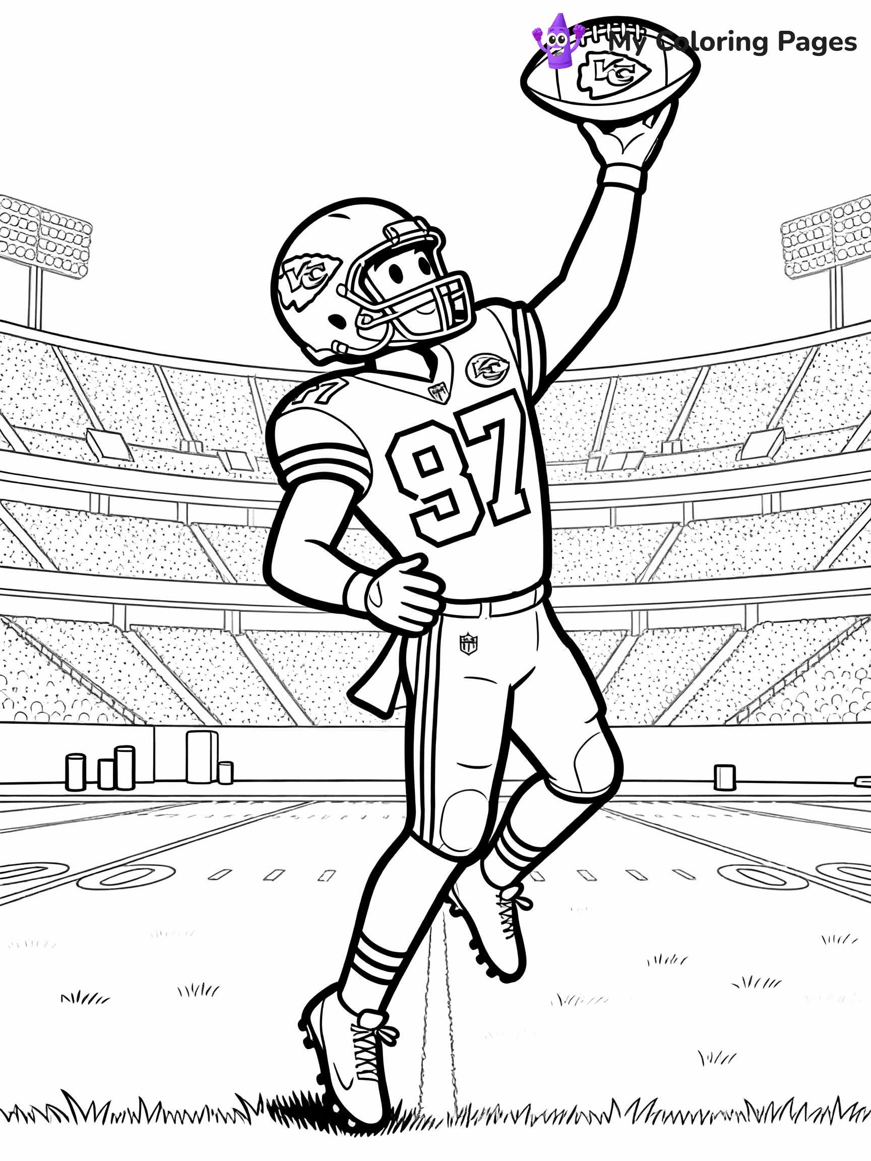 NFL Coloring Pages - 48