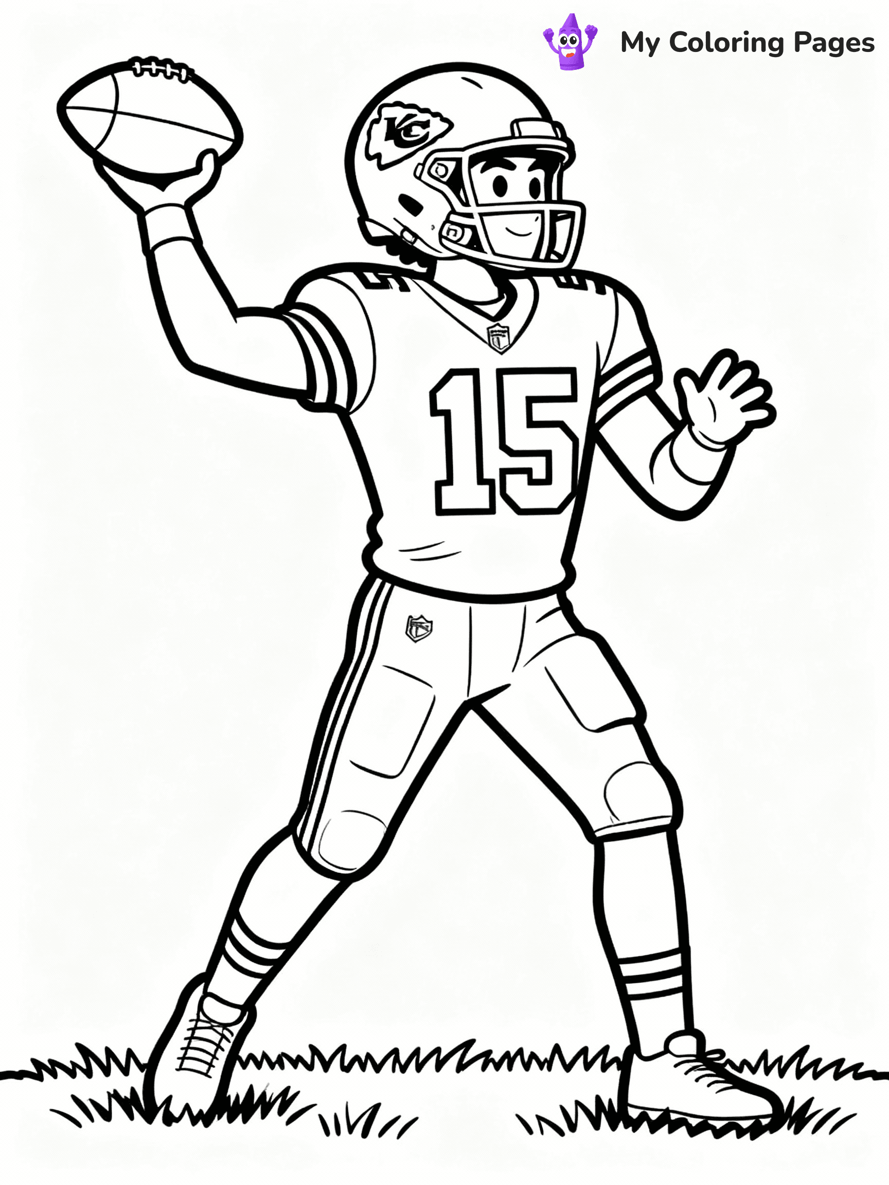 NFL Coloring Pages - 47