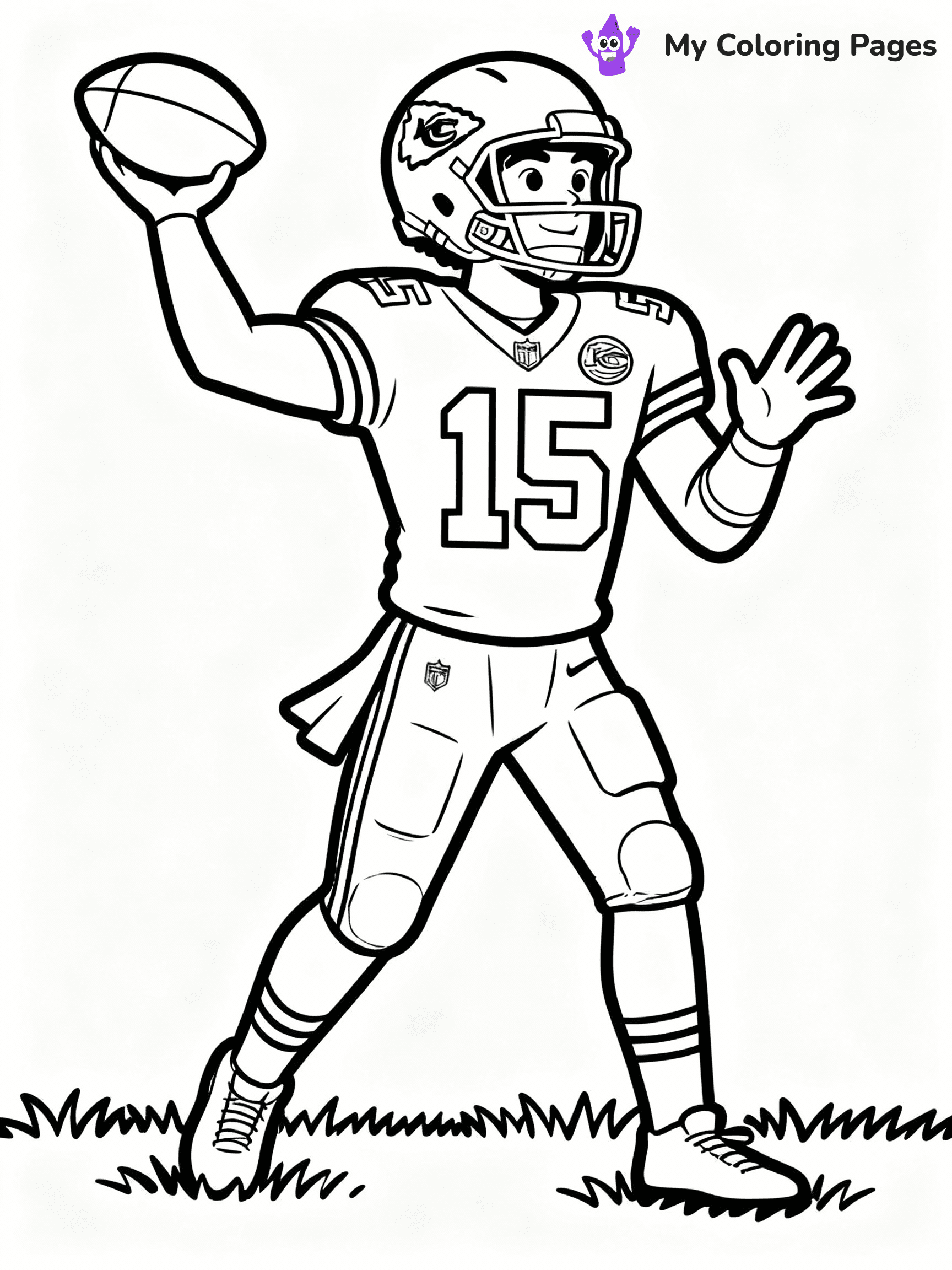 NFL Coloring Pages - 46