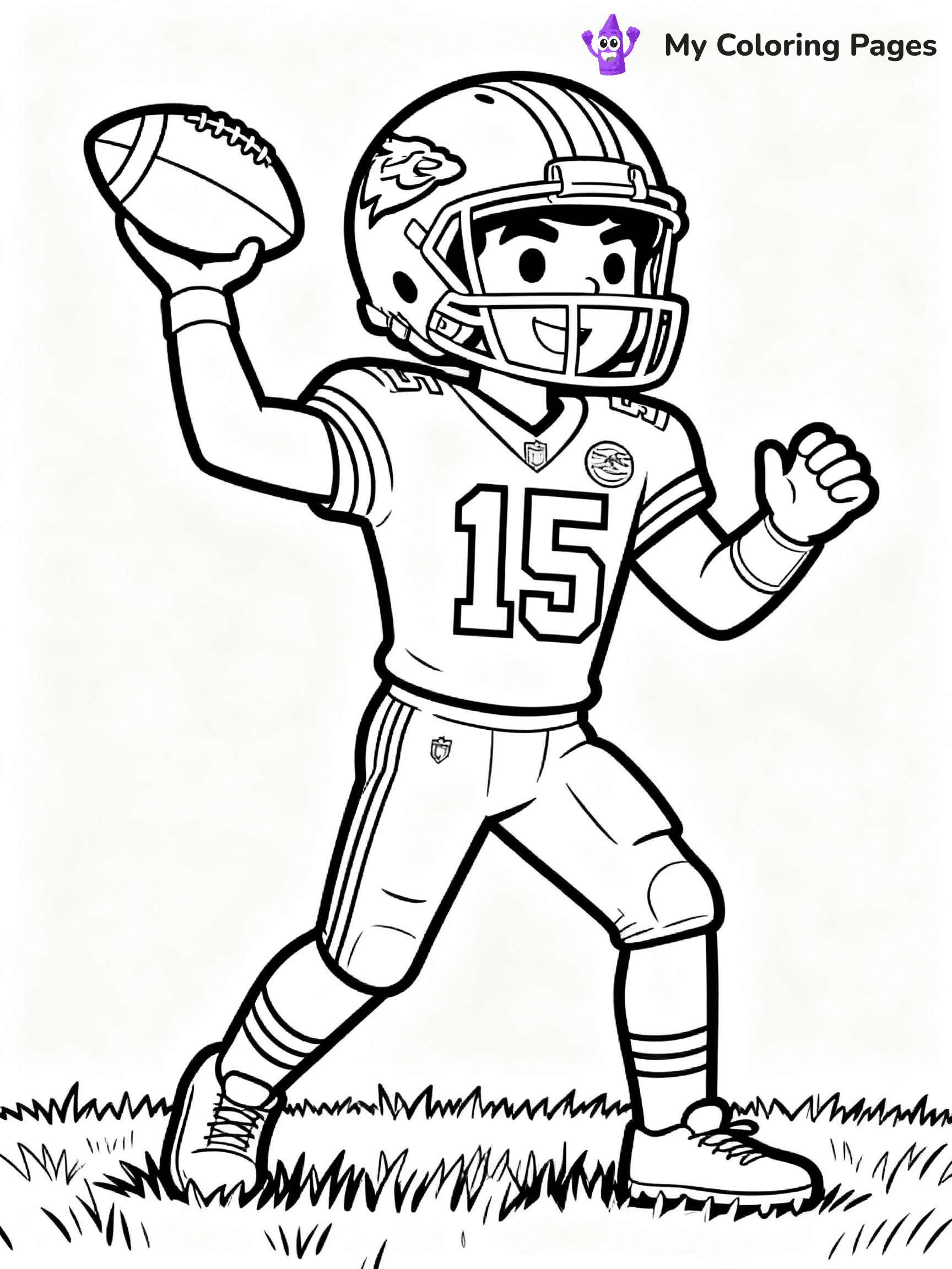 NFL Coloring Pages - 45