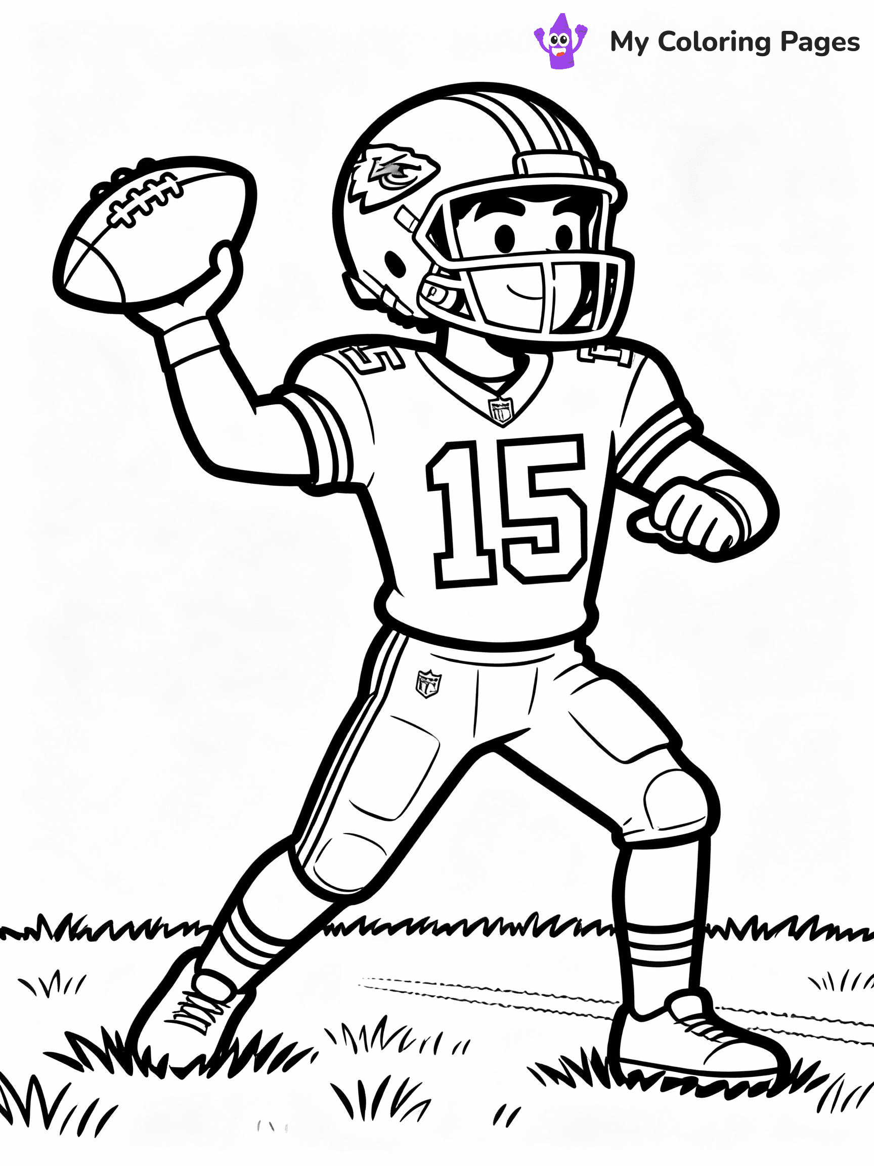 NFL Coloring Pages - 44