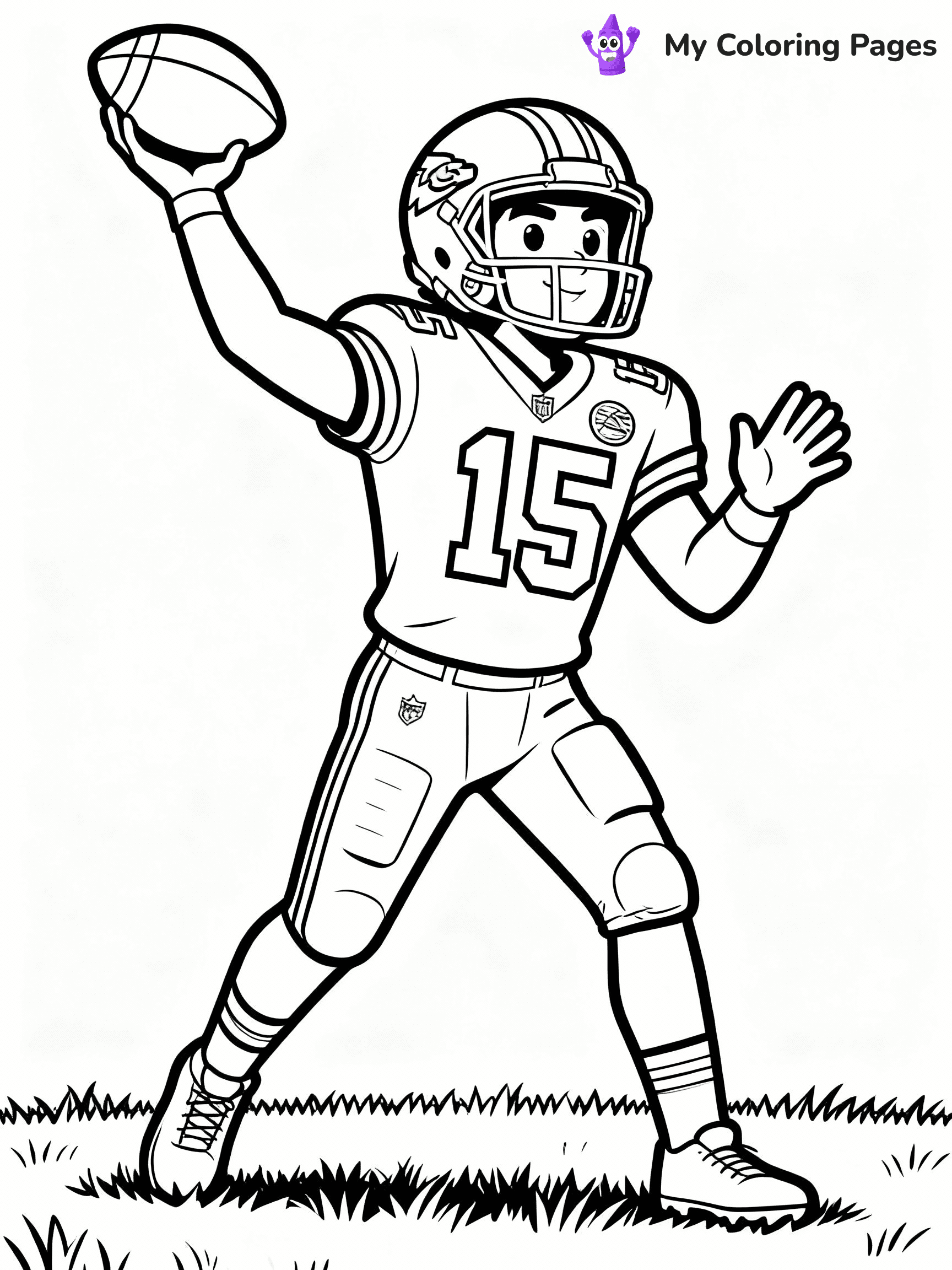 NFL Coloring Pages - 43