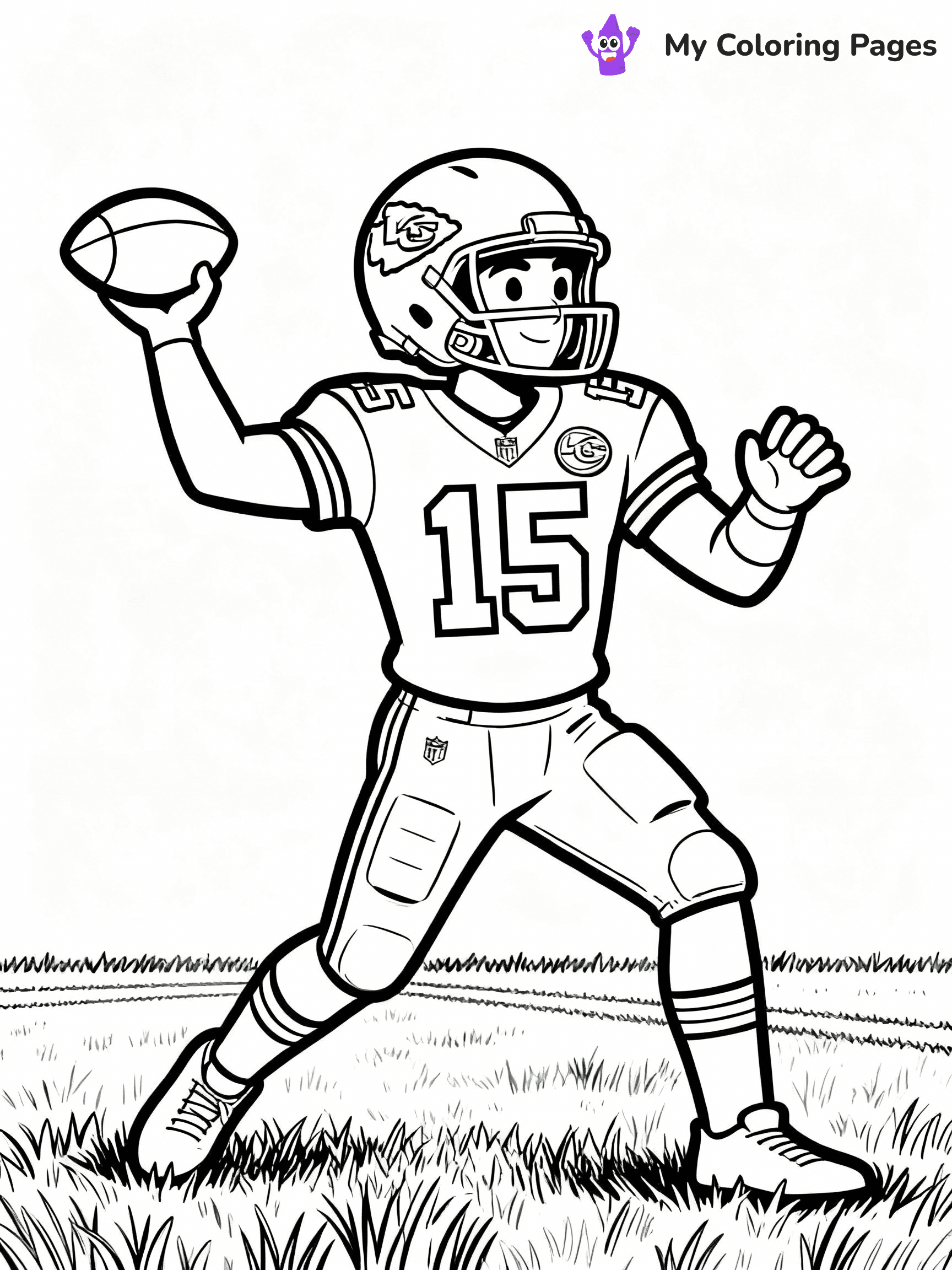 NFL Coloring Pages - 42