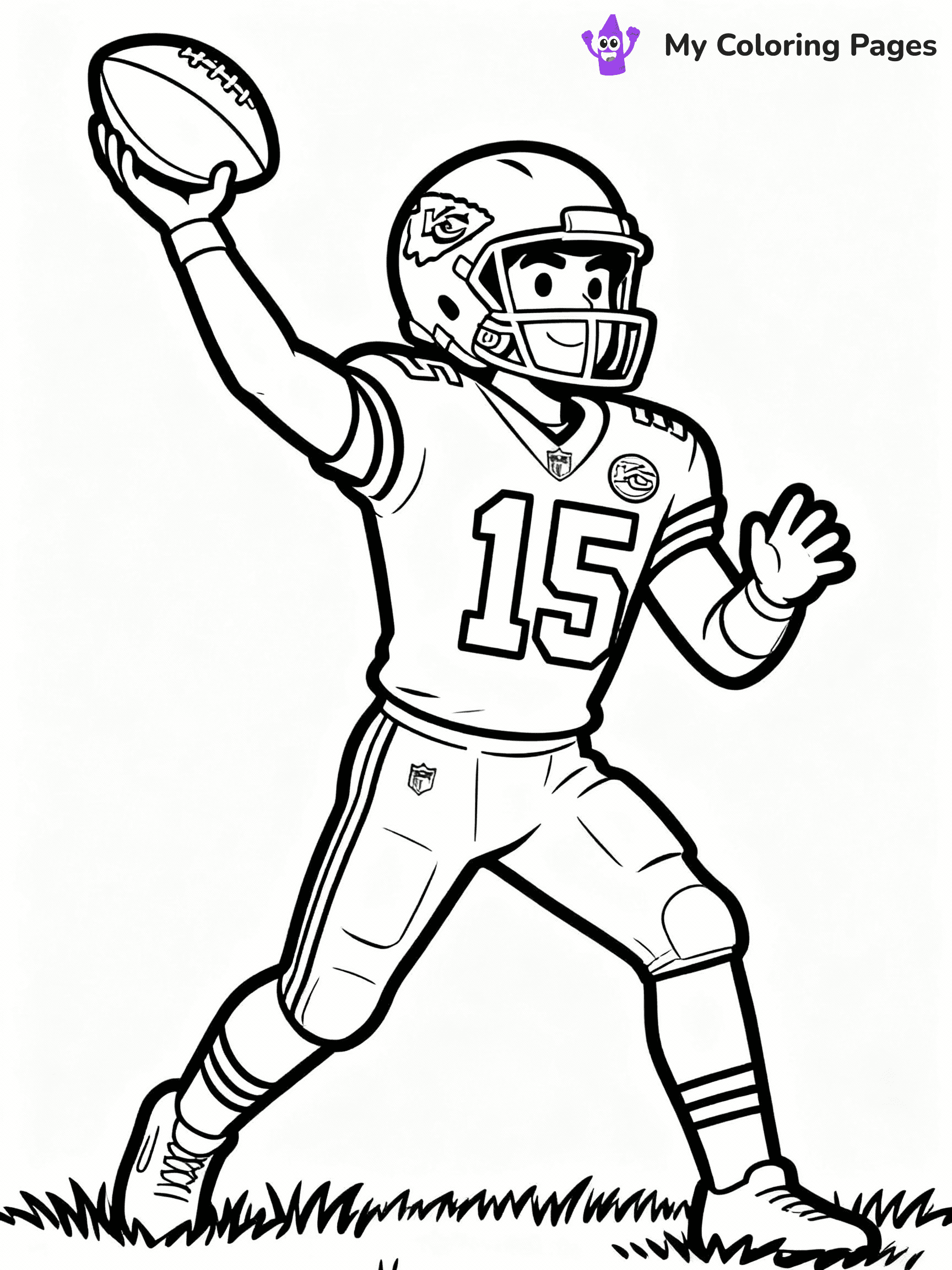 NFL Coloring Pages - 41