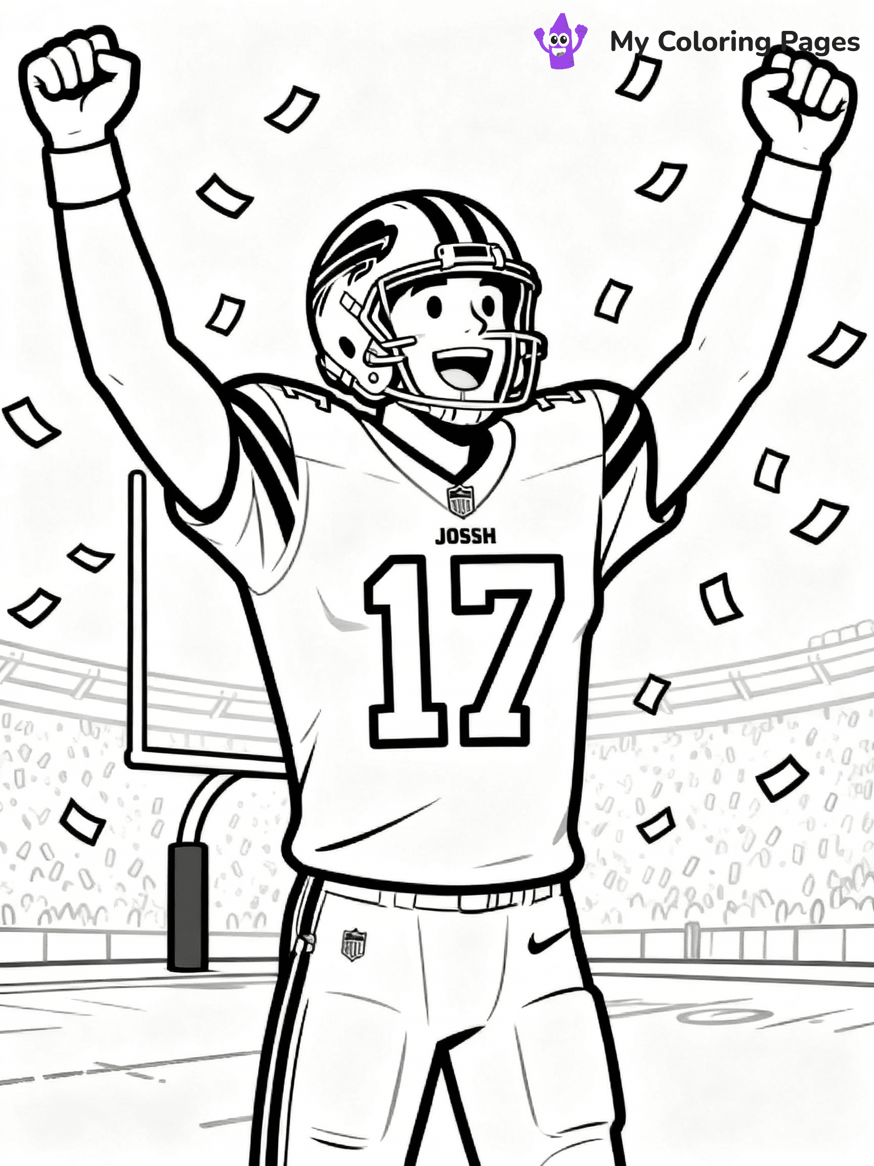 NFL Coloring Pages - 39
