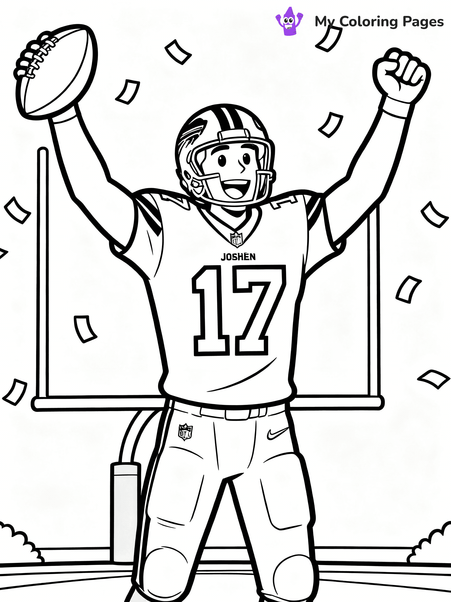 NFL Coloring Pages - 38