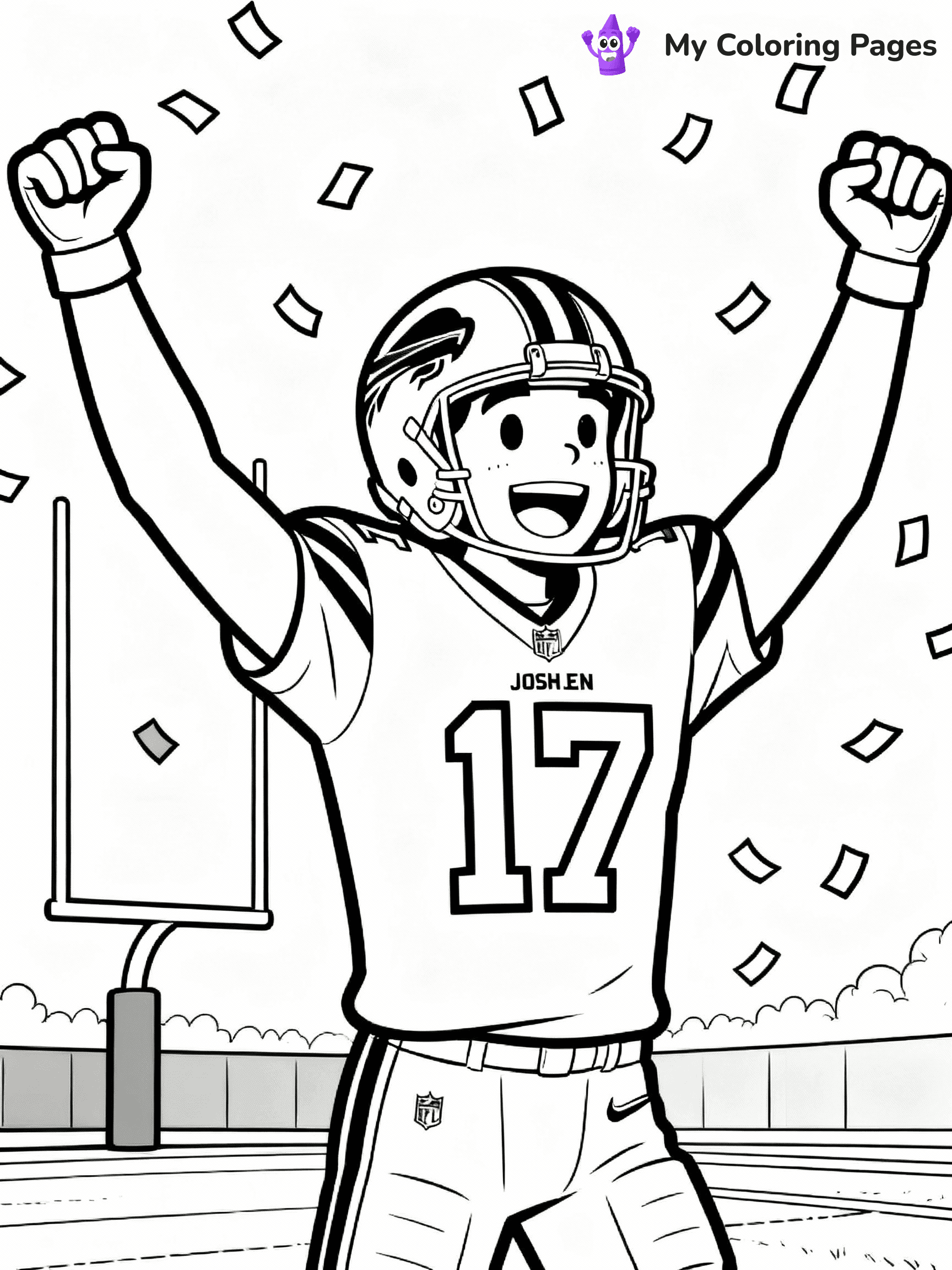 NFL Coloring Pages - 37