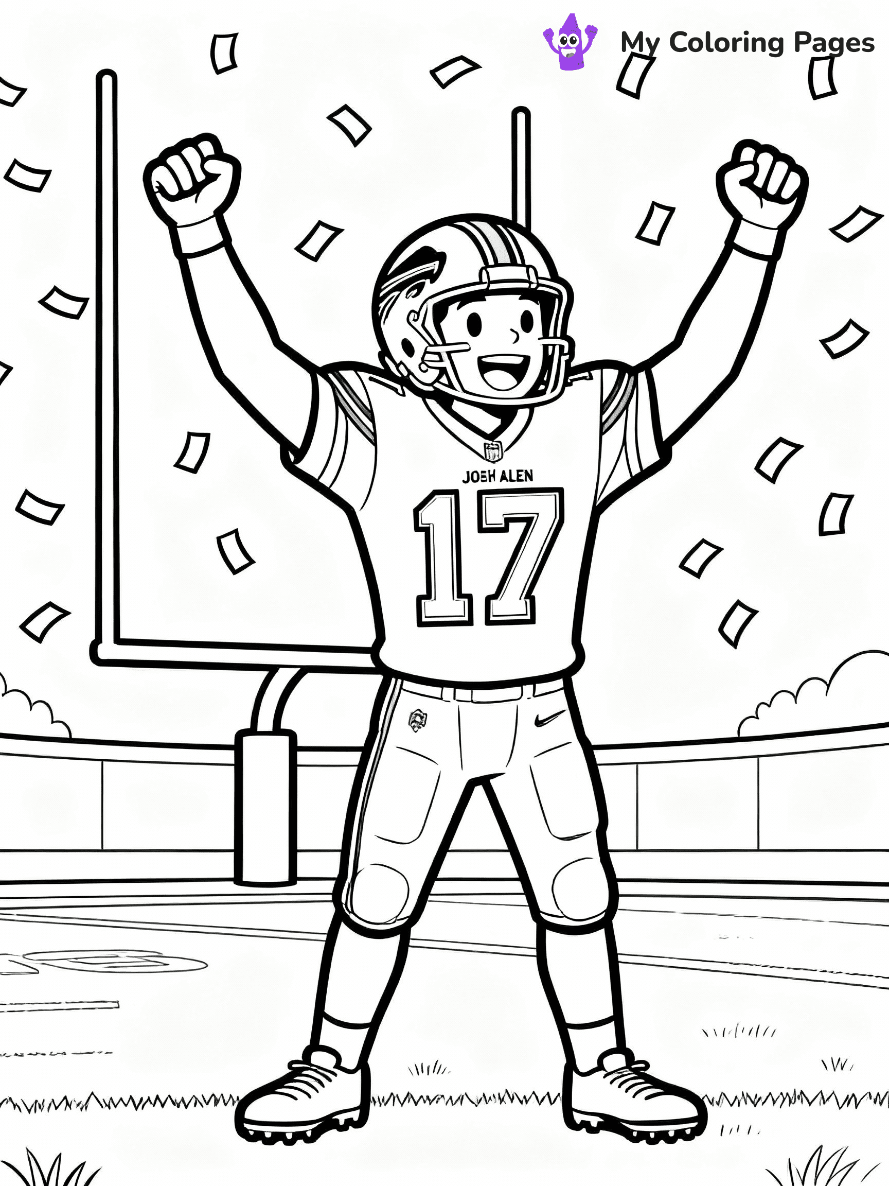 NFL Coloring Pages - 36