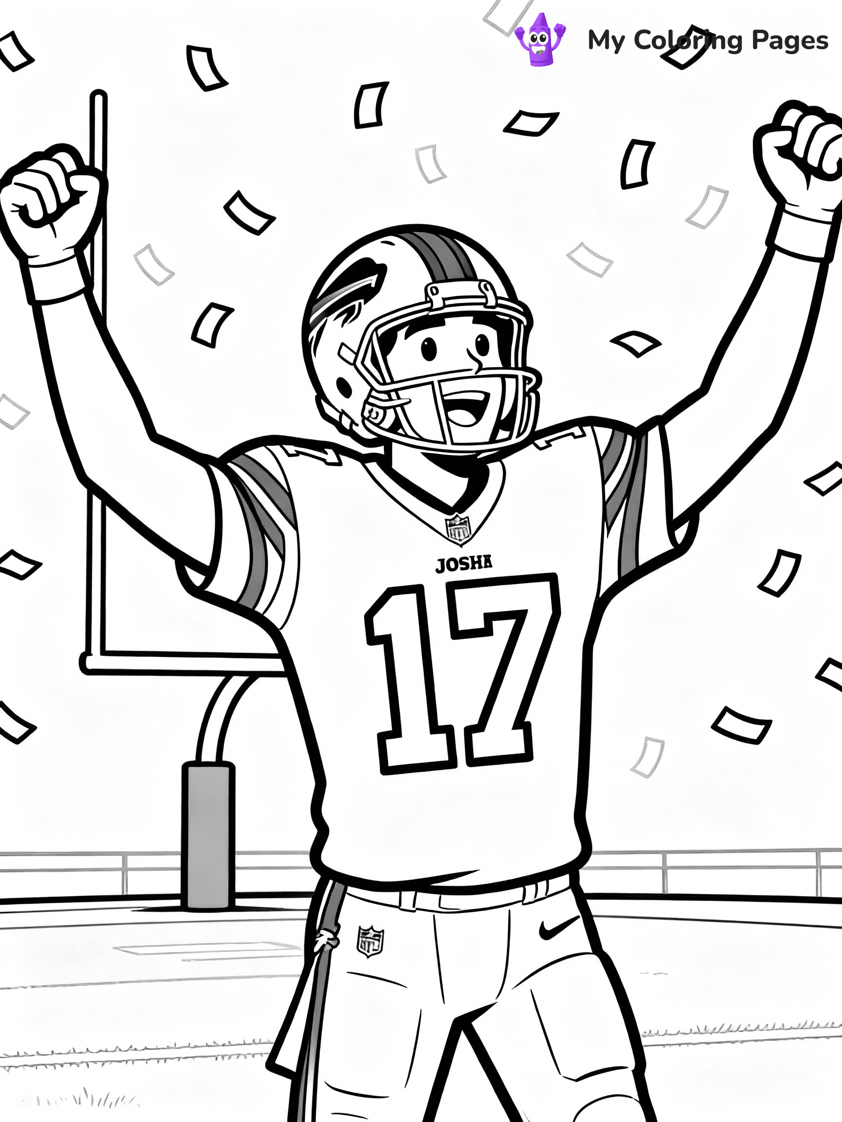 NFL Coloring Pages - 35