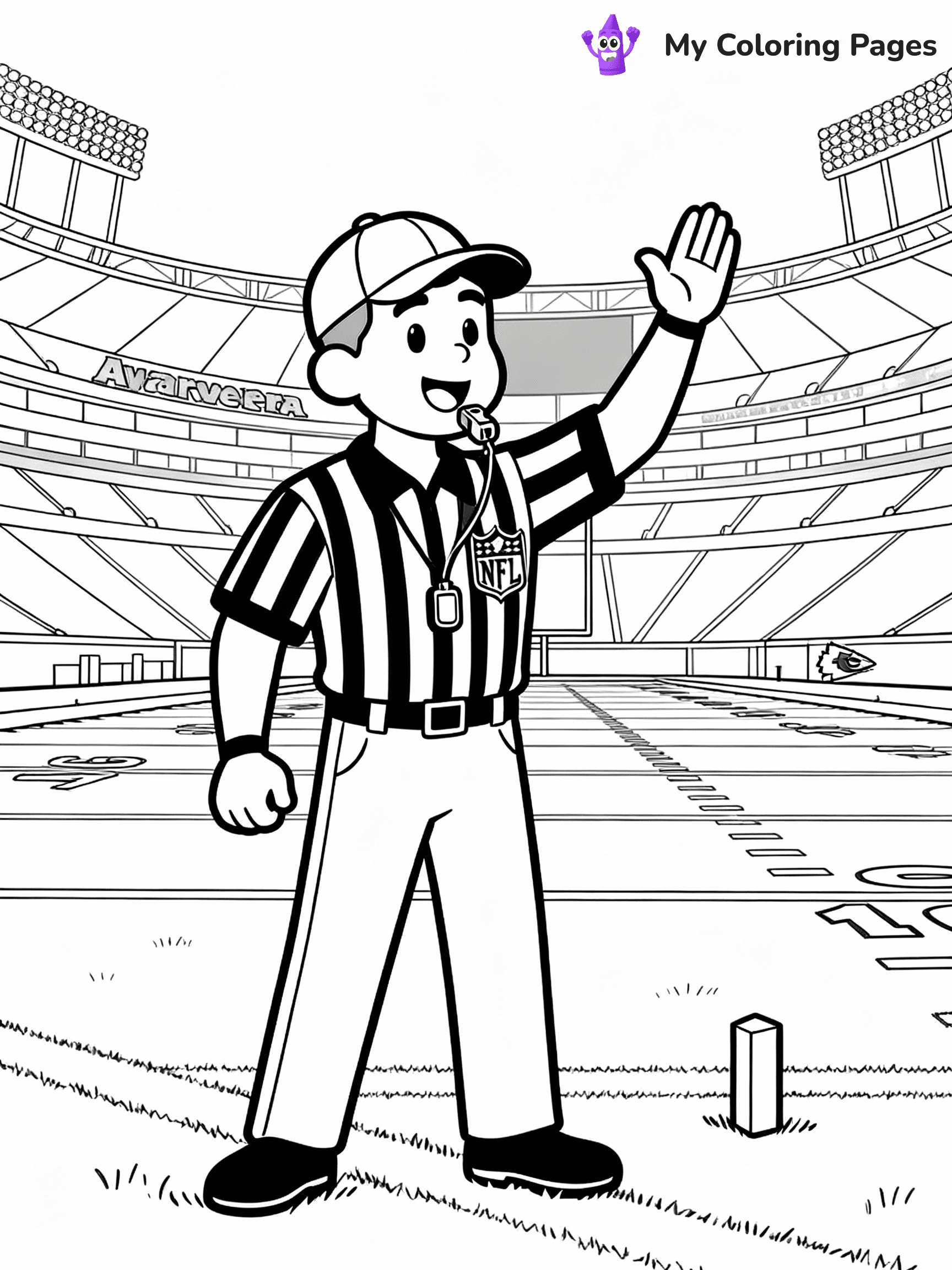 NFL Coloring Pages - 28