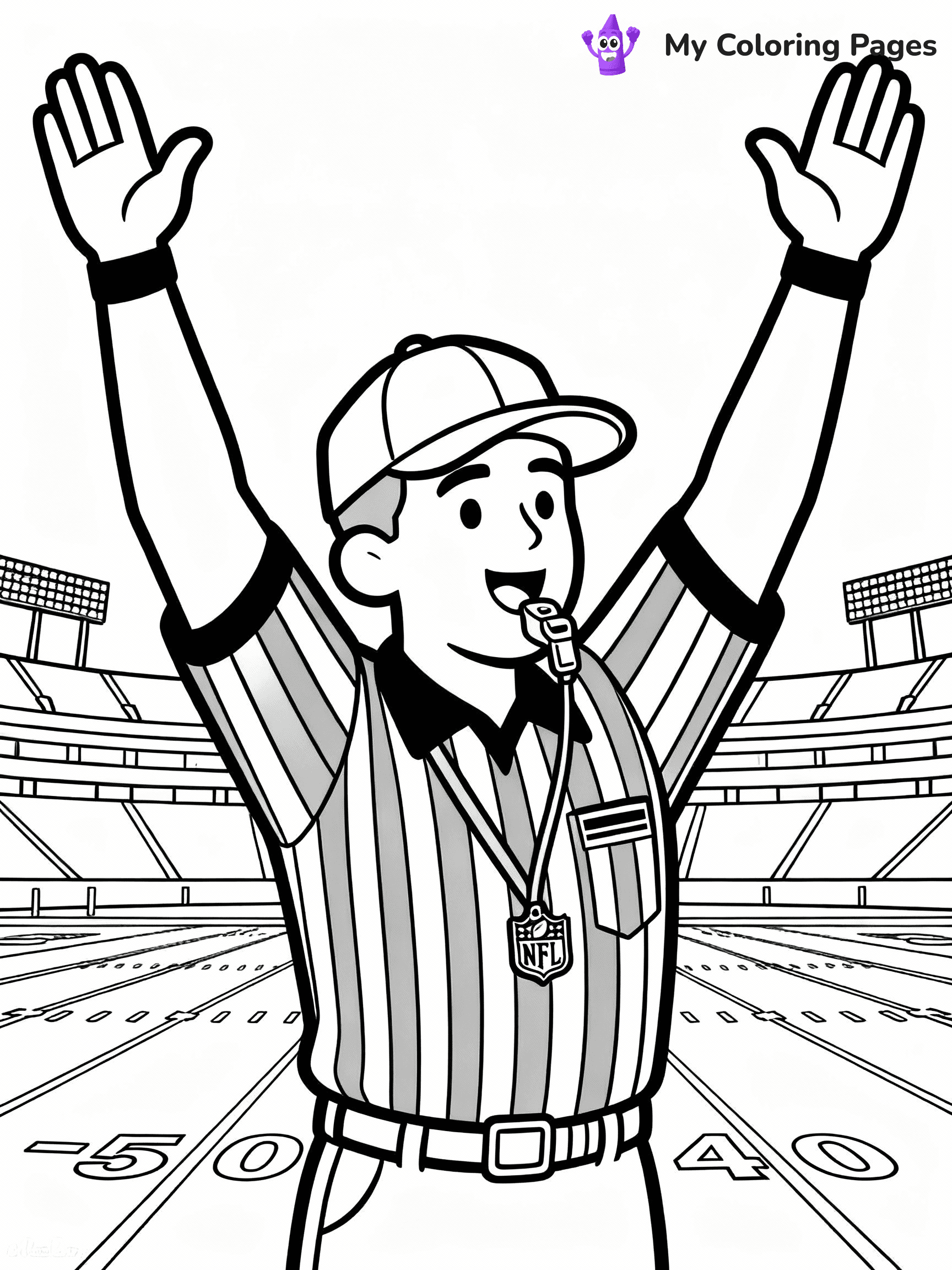 NFL Coloring Pages - 27