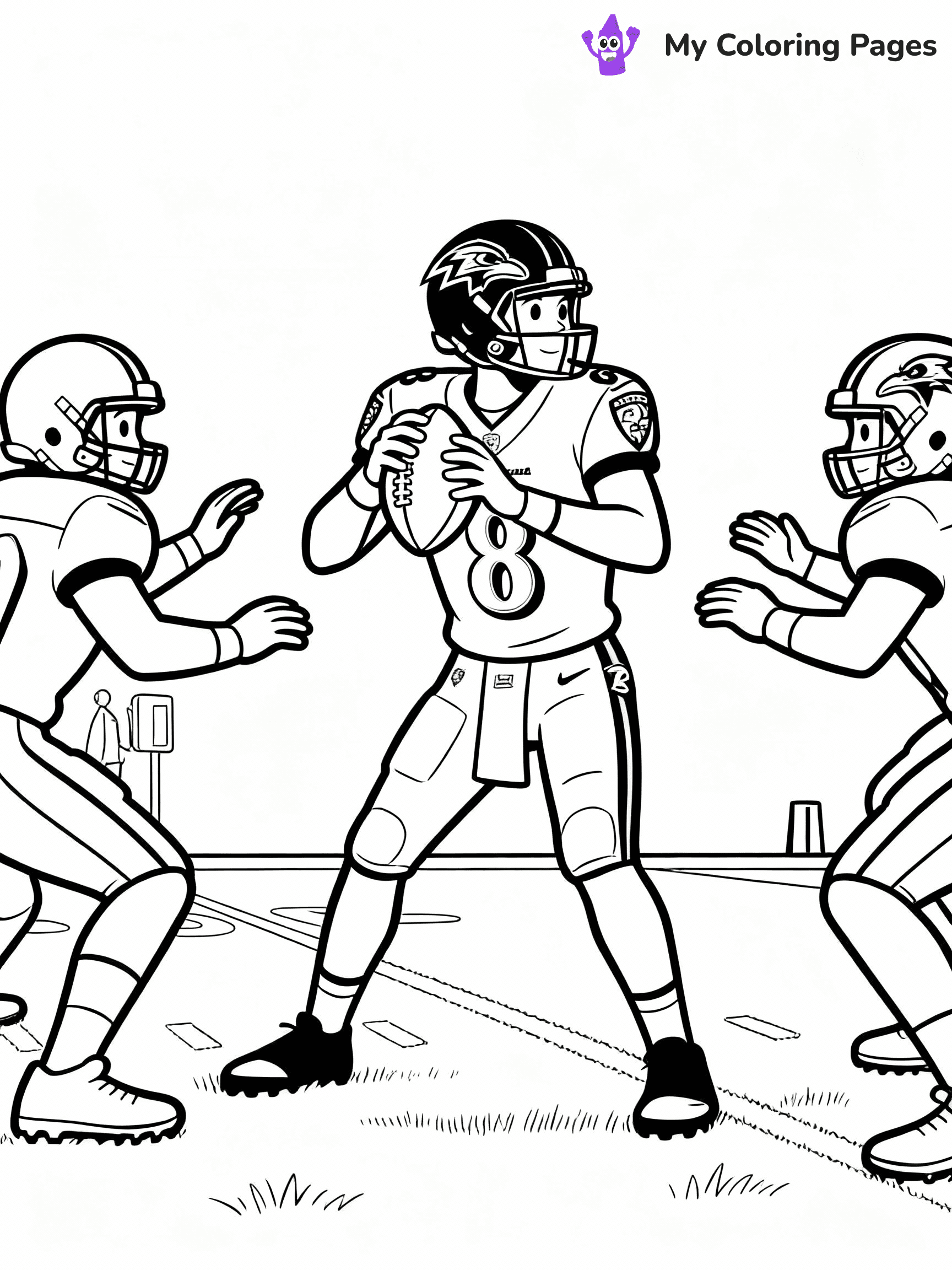 NFL Coloring Pages - 26