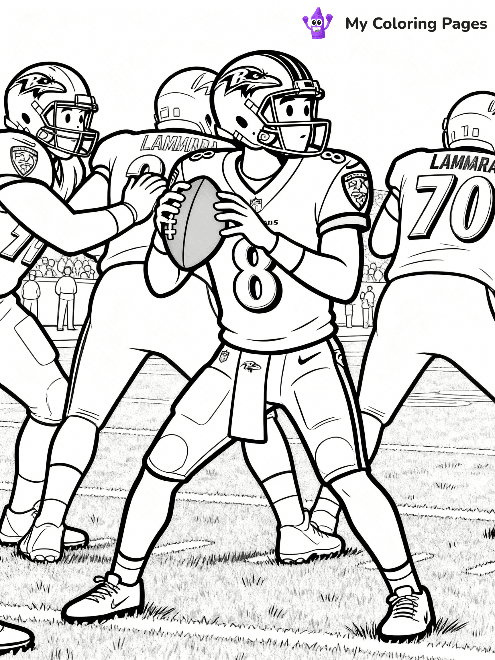 NFL Coloring Pages - 24