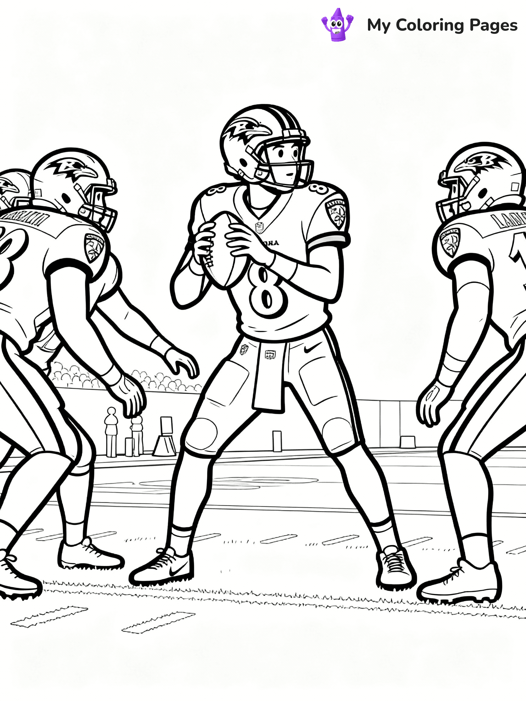 NFL Coloring Pages - 22