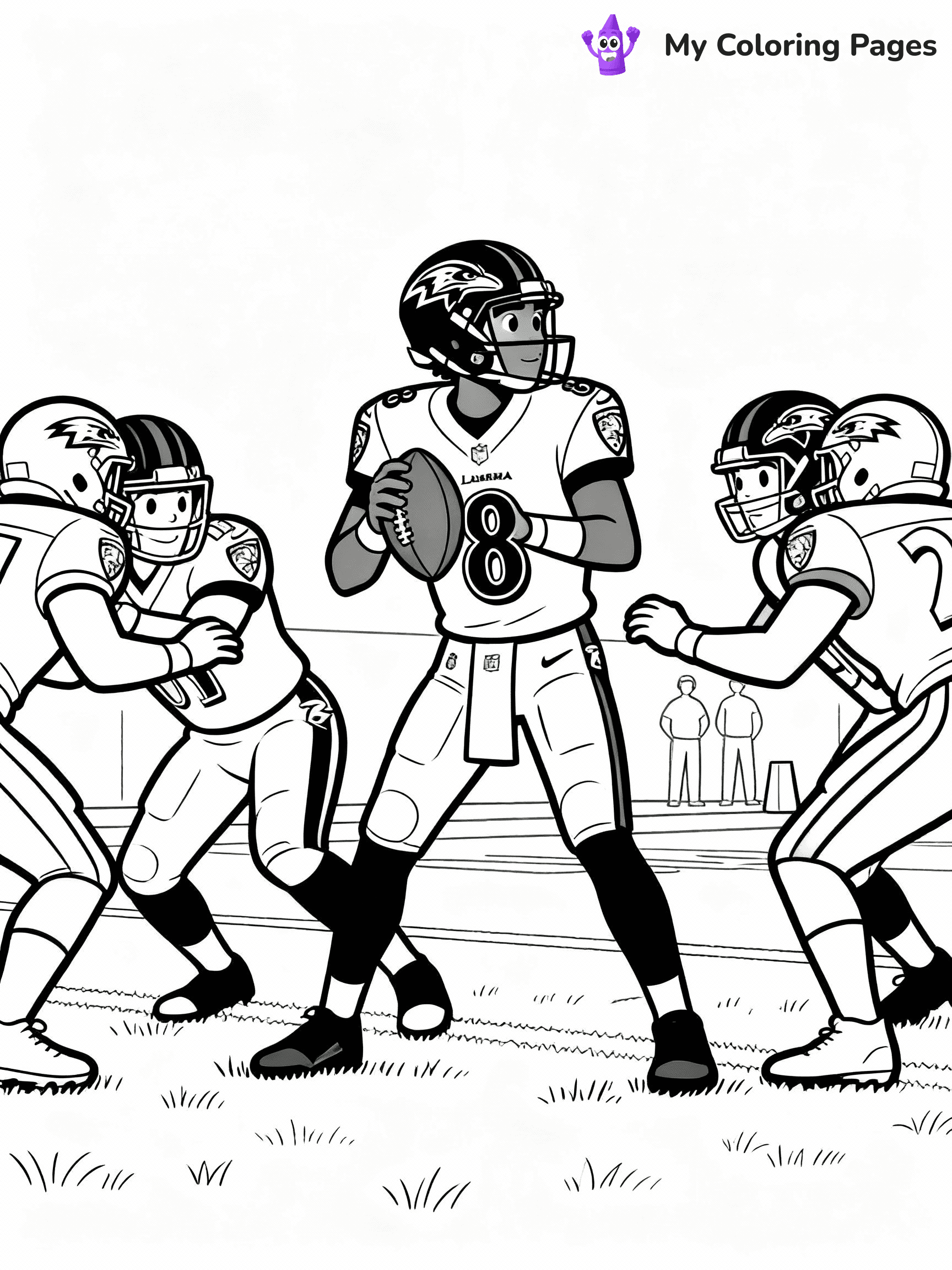 NFL Coloring Pages - 21
