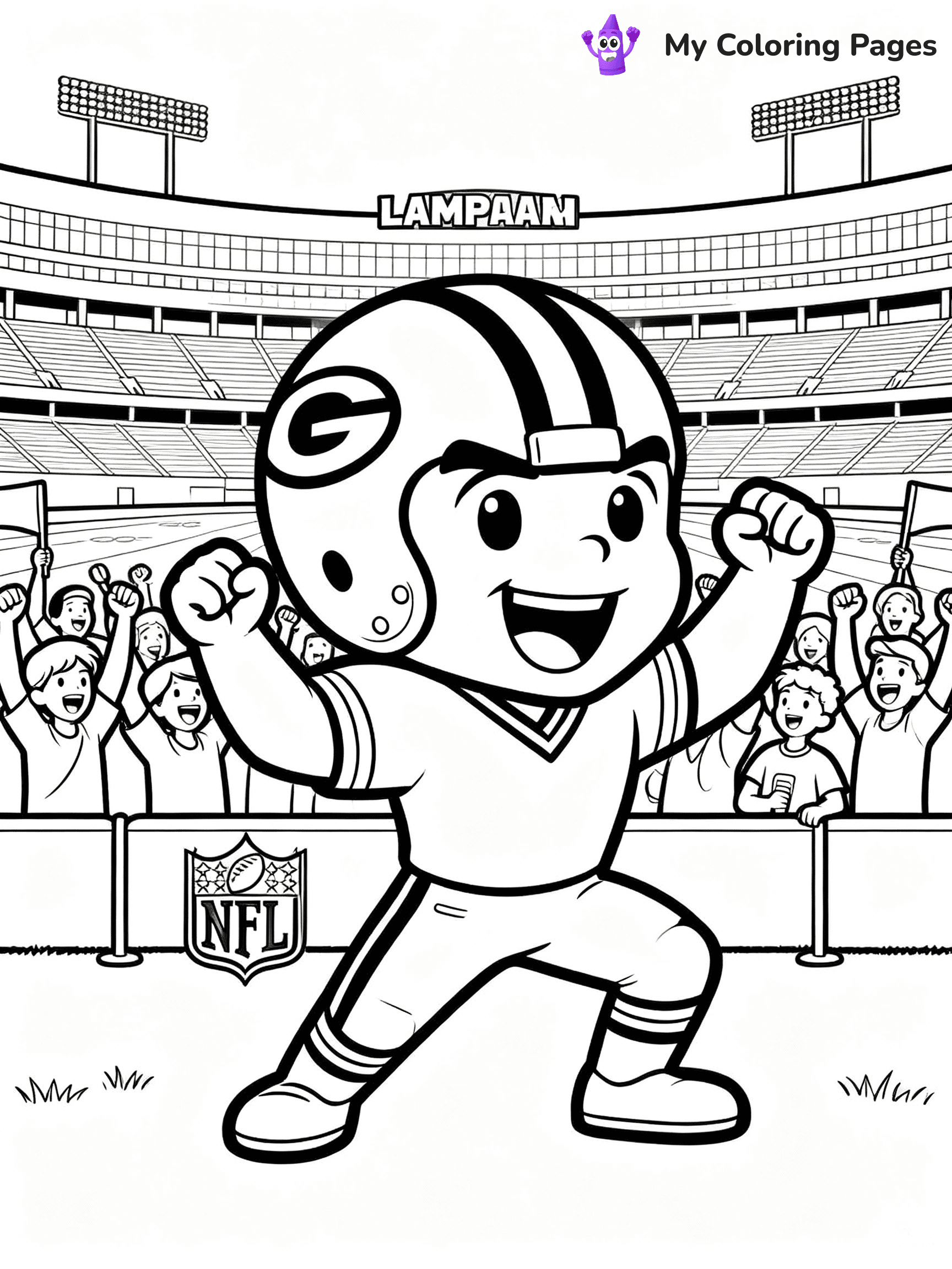 NFL Coloring Pages - 16