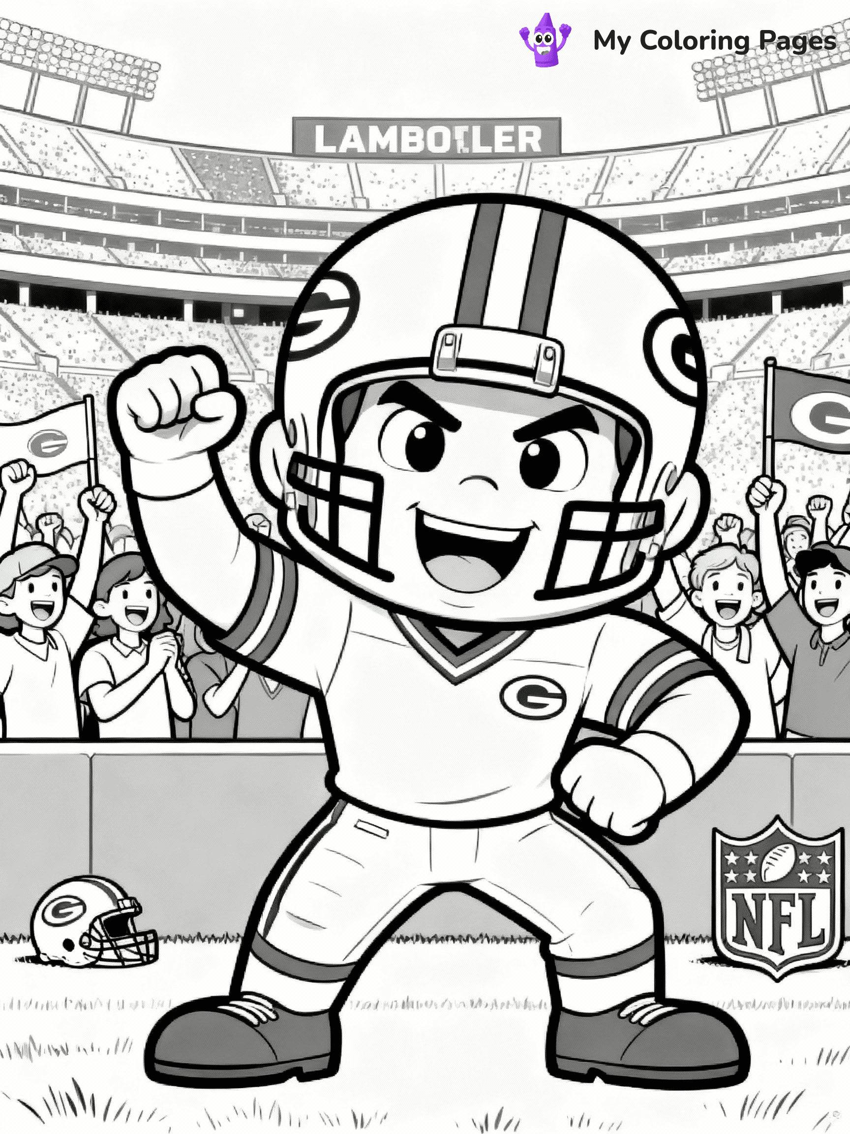 NFL Coloring Pages - 14