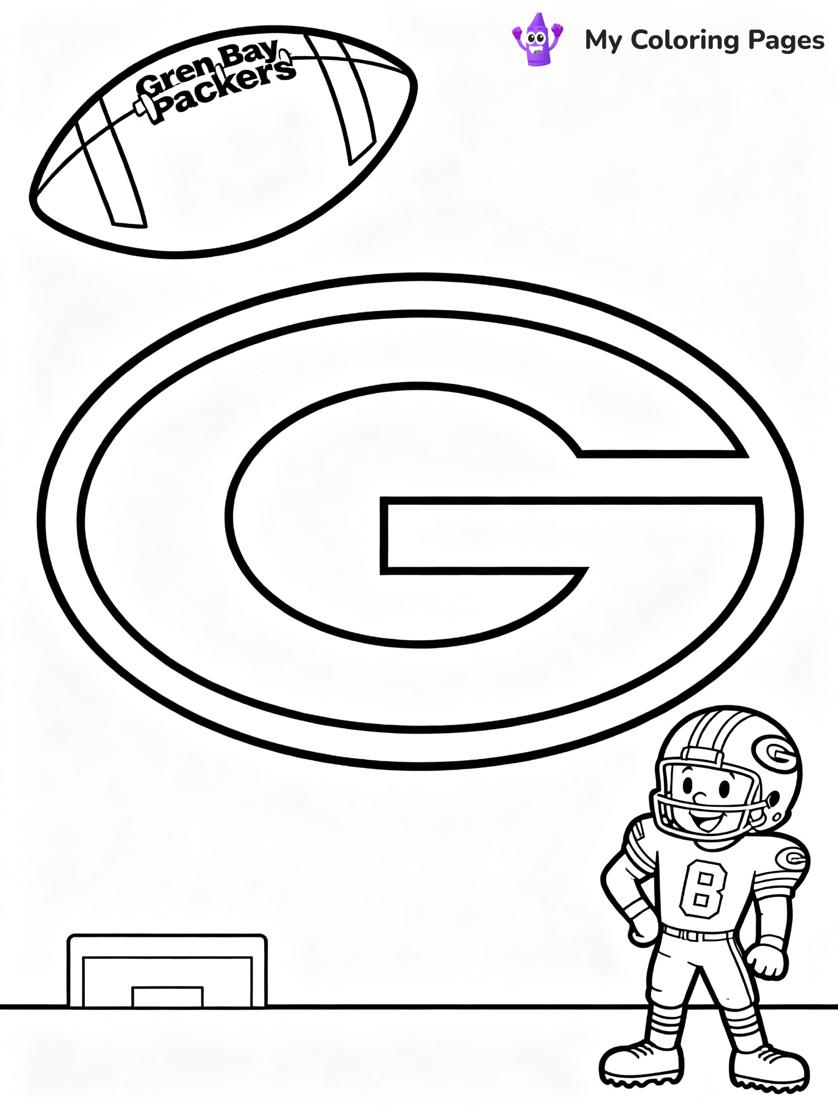 NFL Coloring Pages - 1