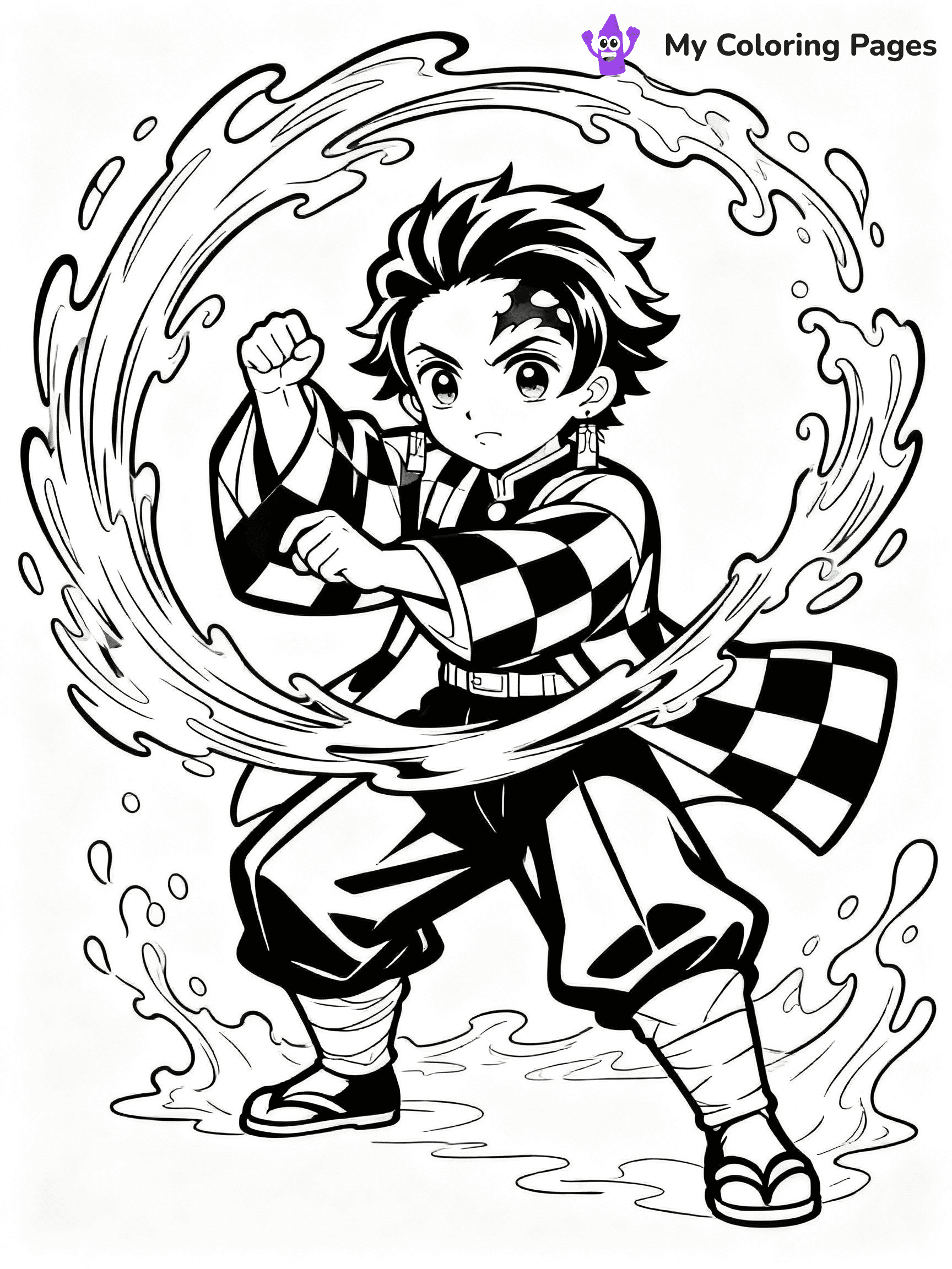 Demon Slayer Coloring Pages - 26