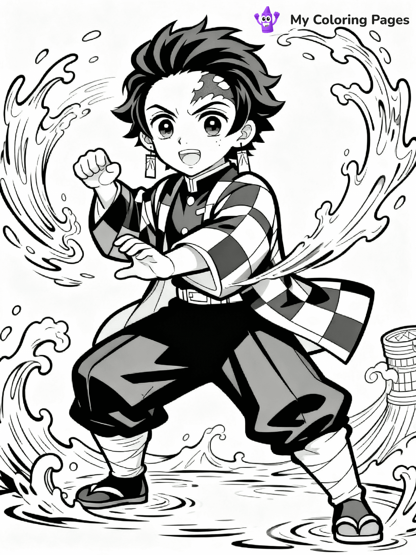 Demon Slayer Coloring Pages - 25