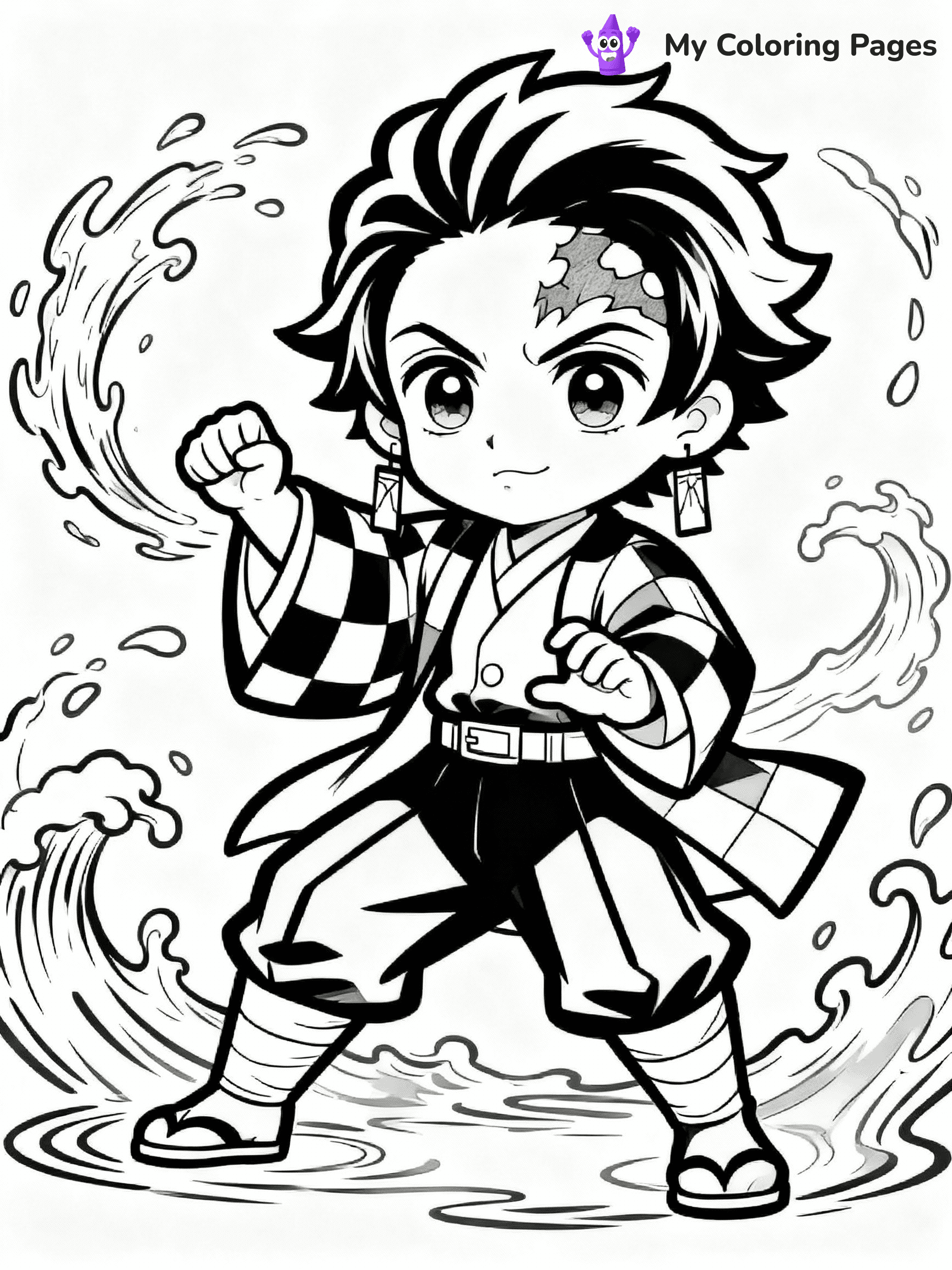 Demon Slayer Coloring Pages - 24