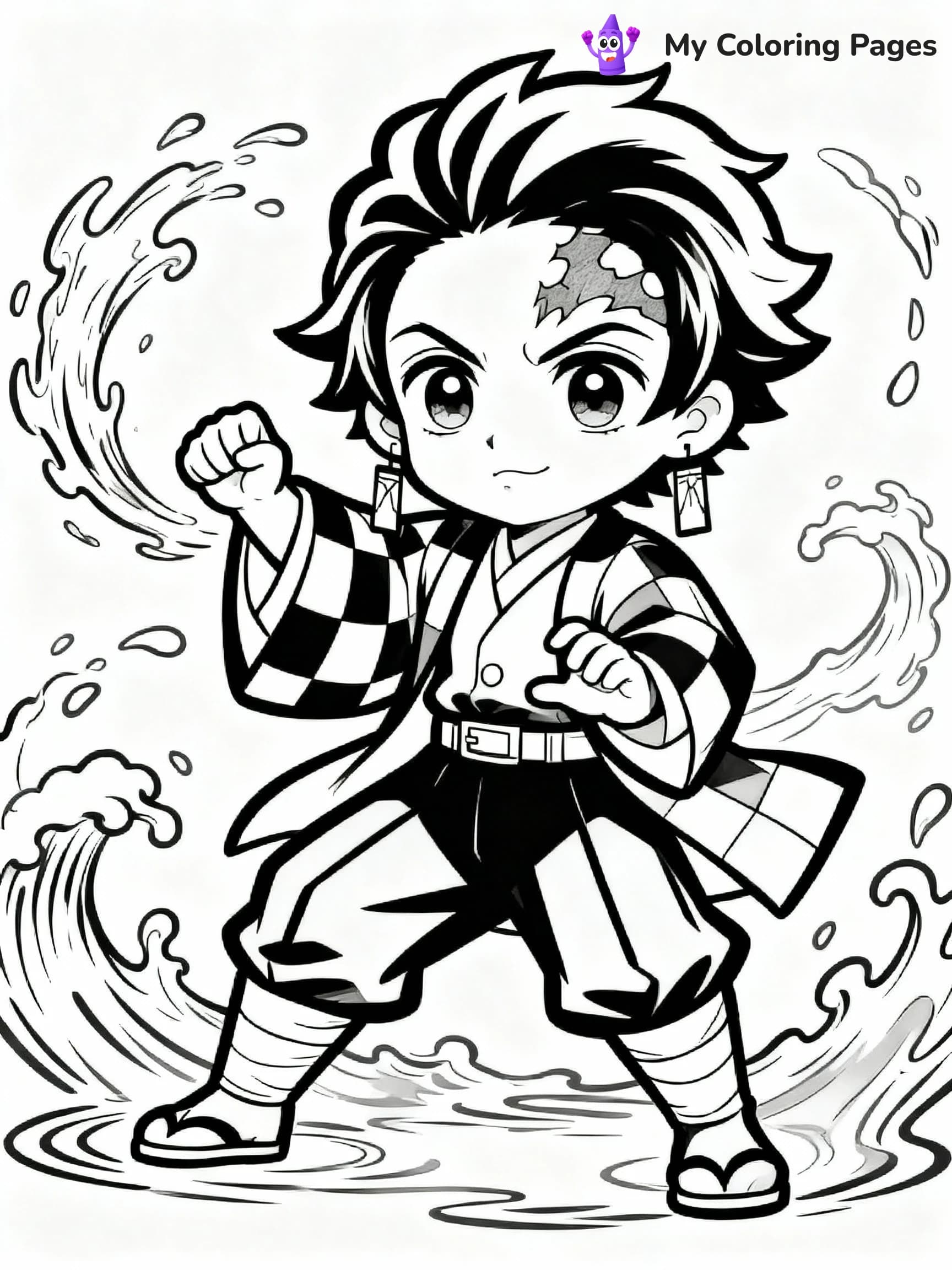 Demon Slayer Coloring Pages - 24