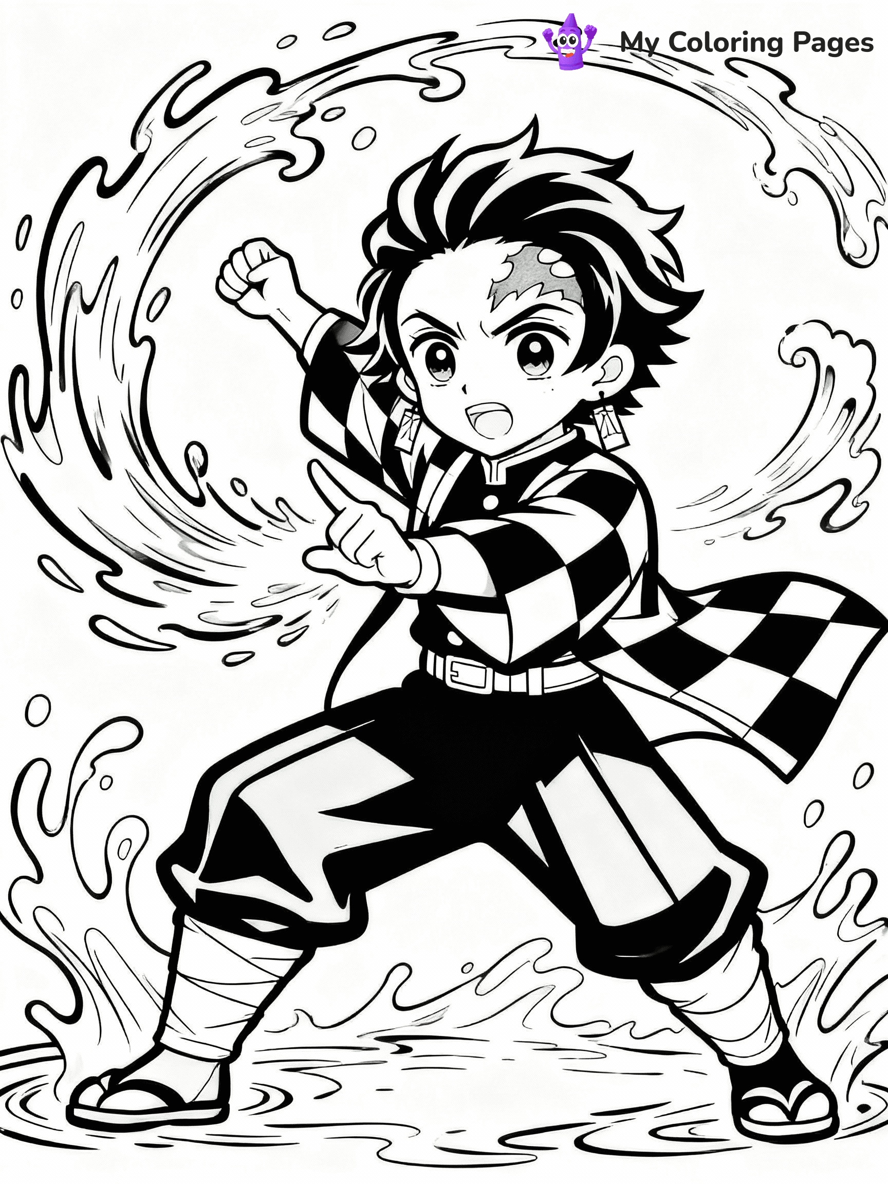 Demon Slayer Coloring Pages - 22