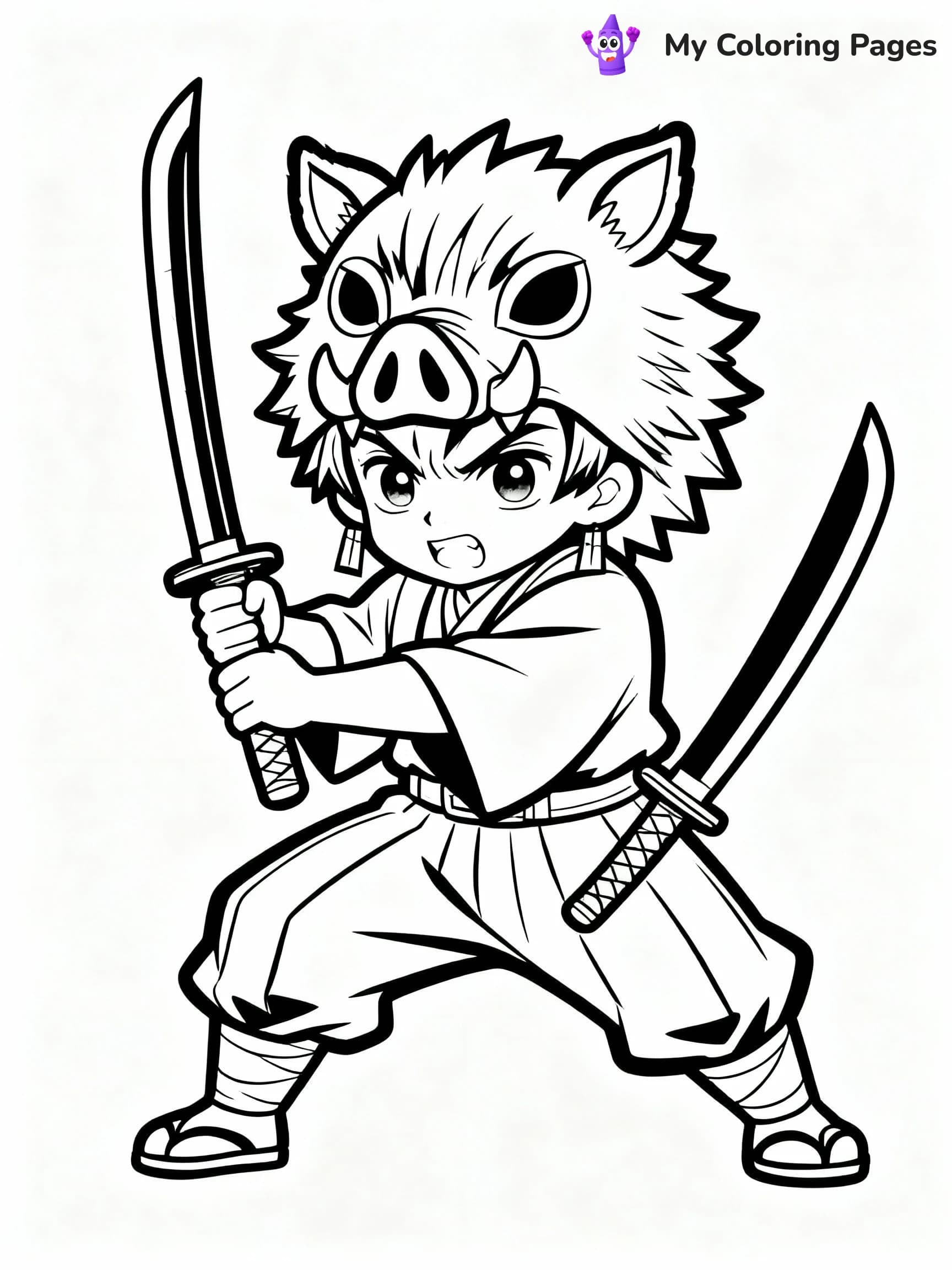Demon Slayer Coloring Pages - 18
