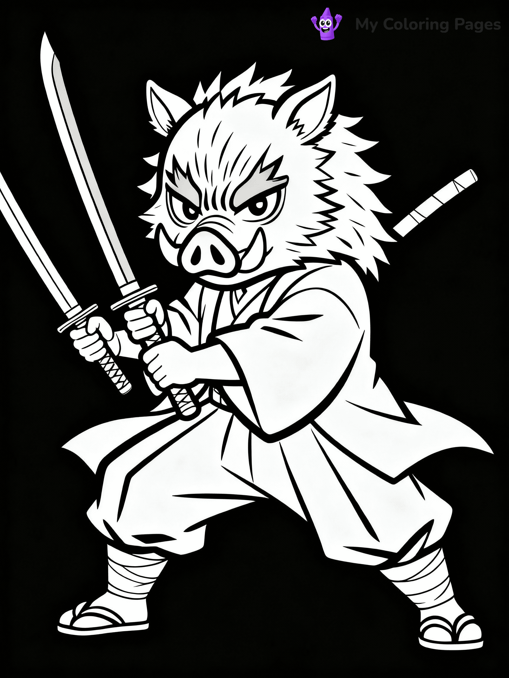 Demon Slayer Coloring Pages - 15