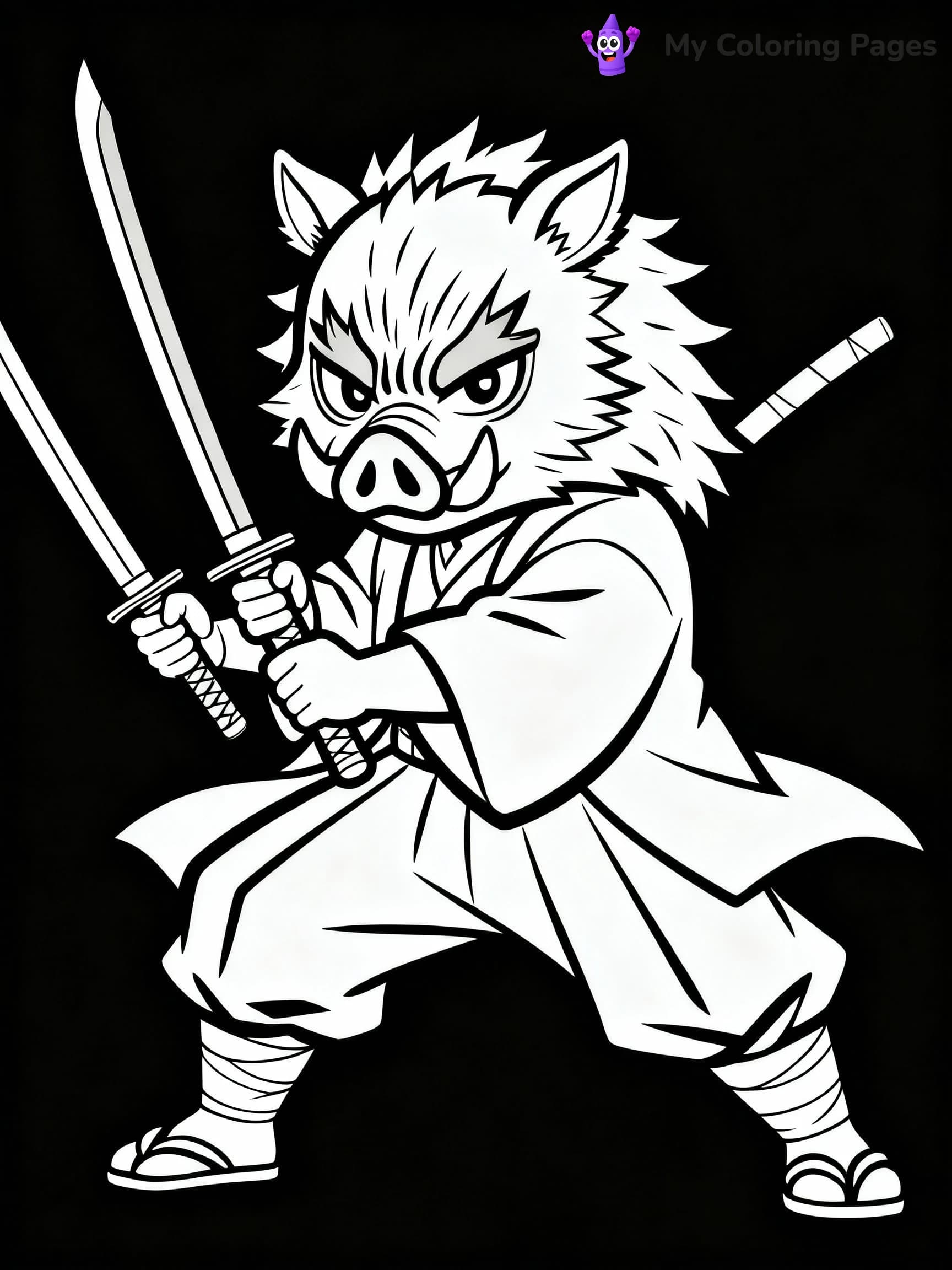 Demon Slayer Coloring Pages - 15