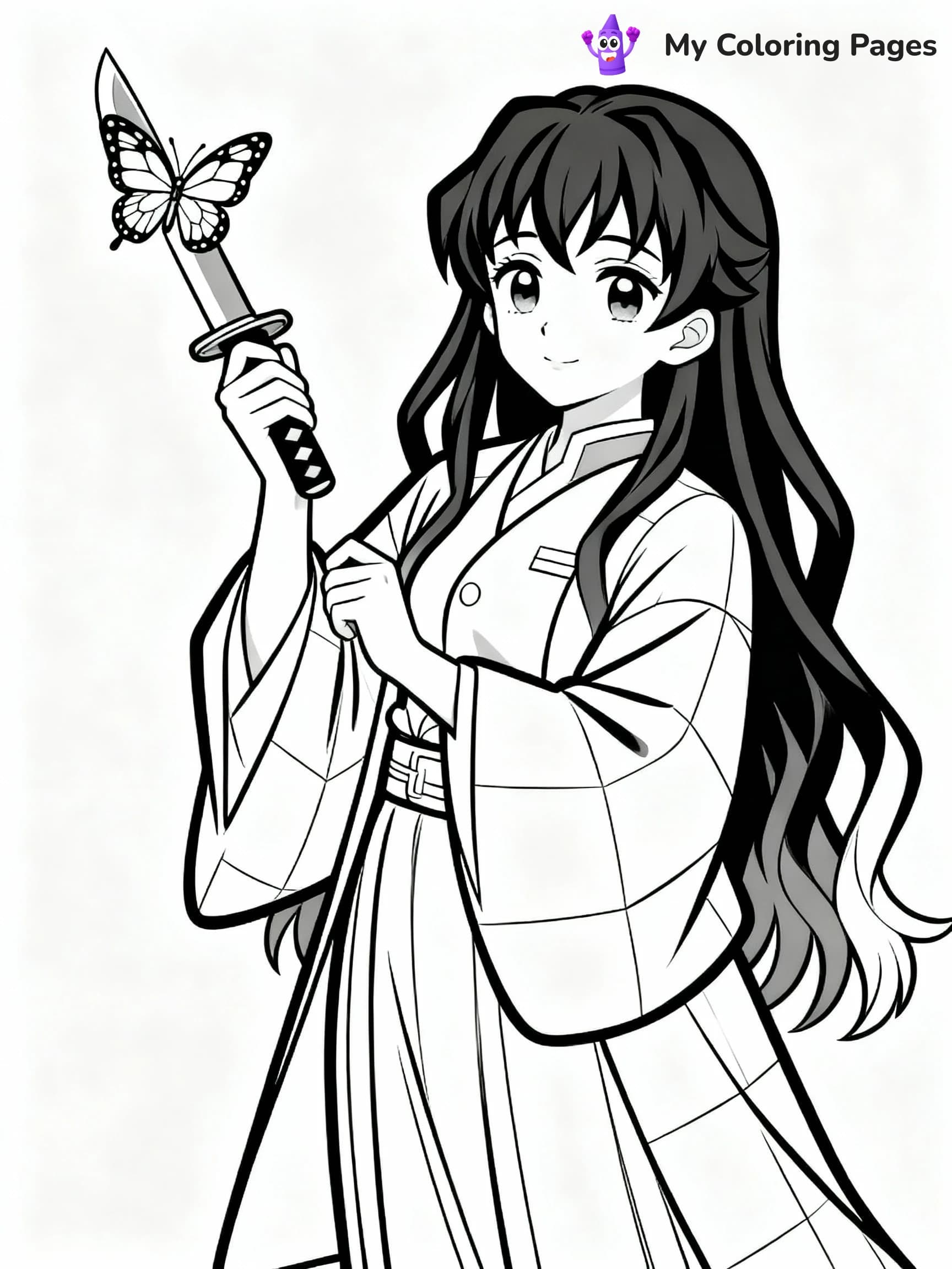 Demon Slayer Coloring Pages - 14