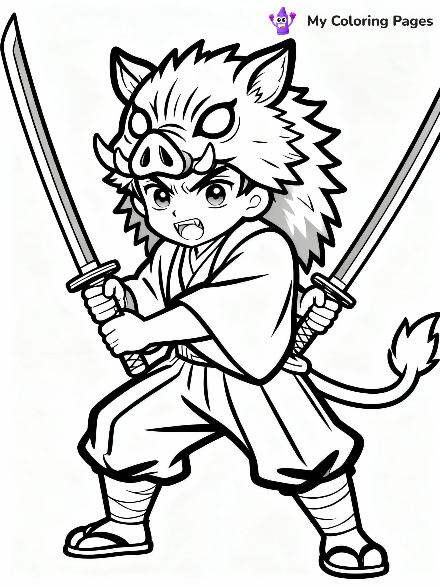 Demon Slayer Coloring Pages - 10
