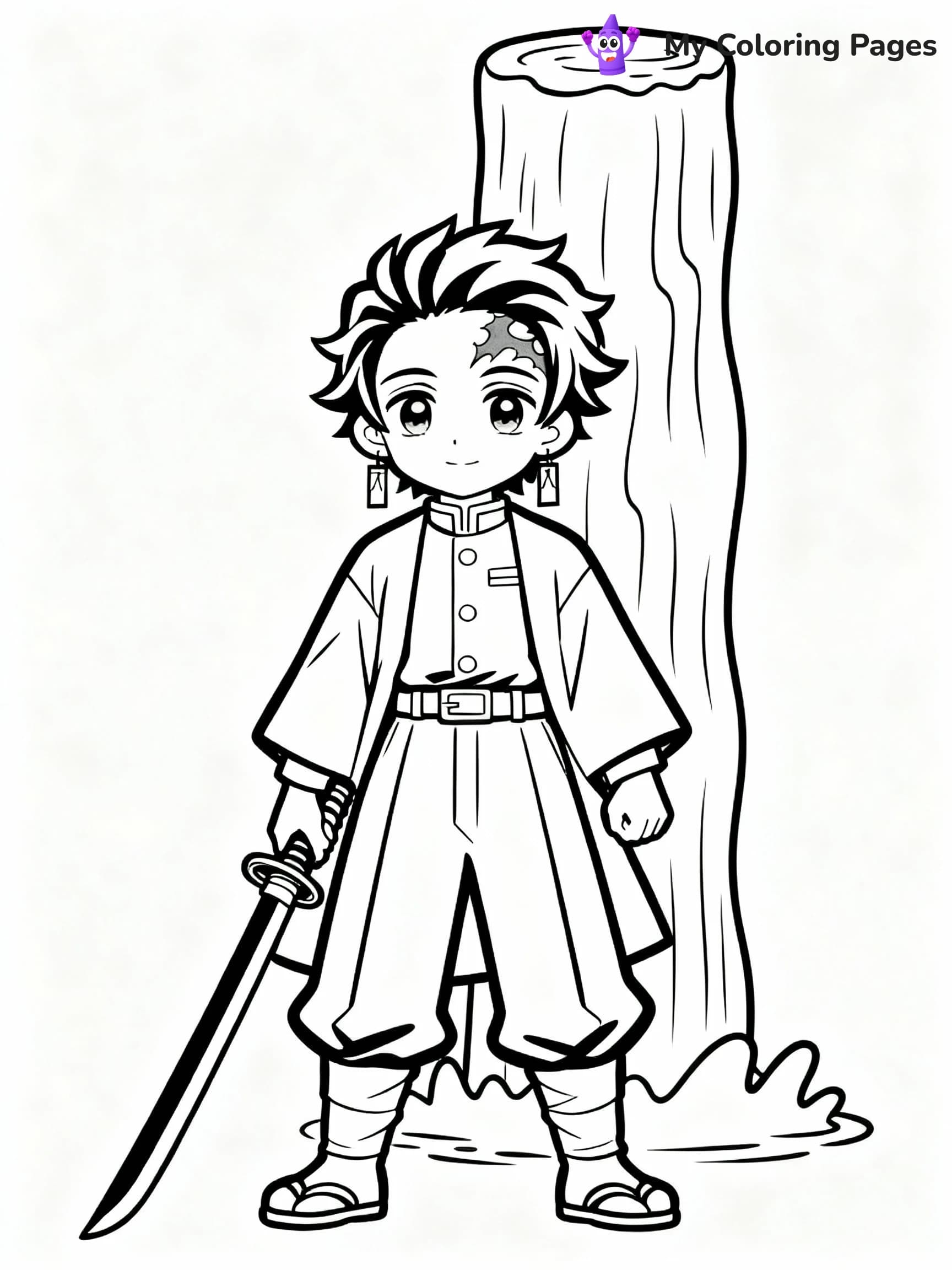 Demon Slayer Coloring Pages - 6