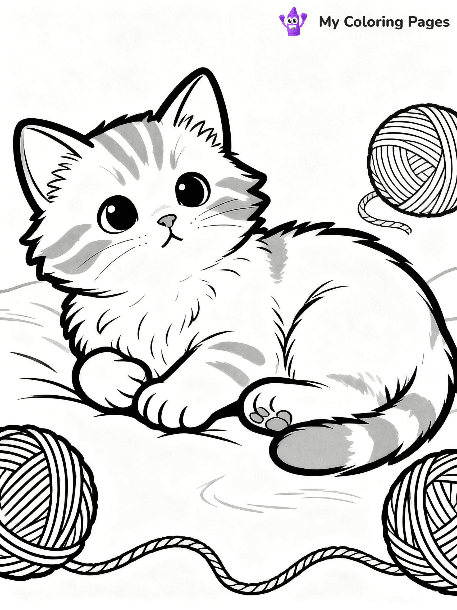 Easy Animal Coloring Pages - 38
