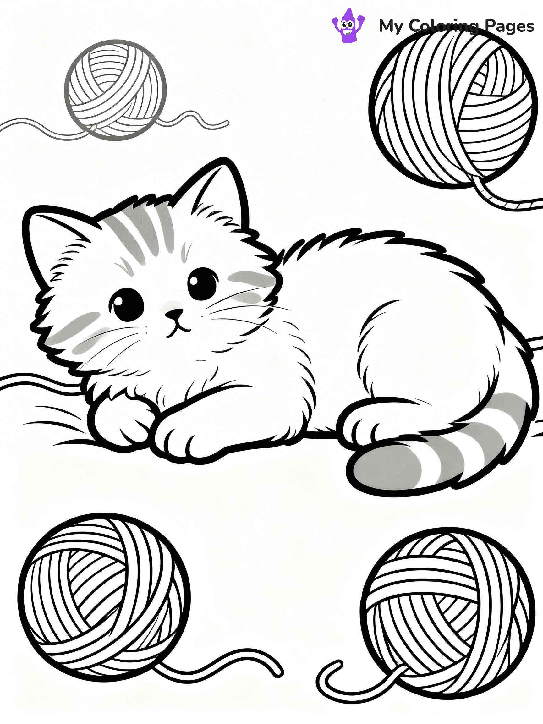 Easy Animal Coloring Pages - 37