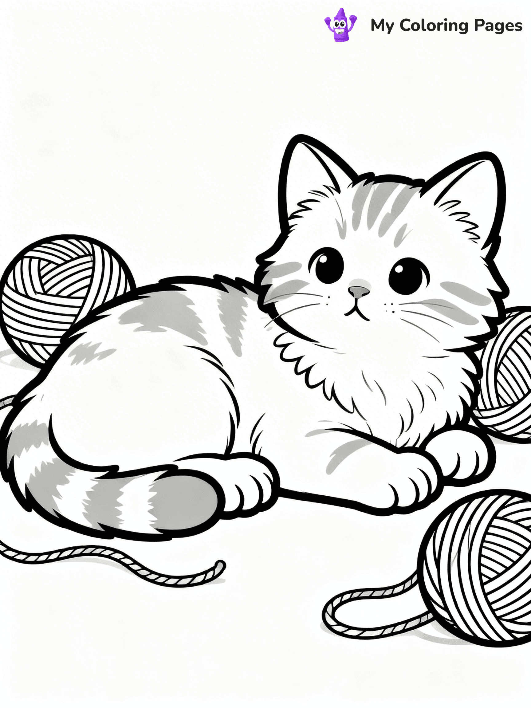 Easy Animal Coloring Pages - 36