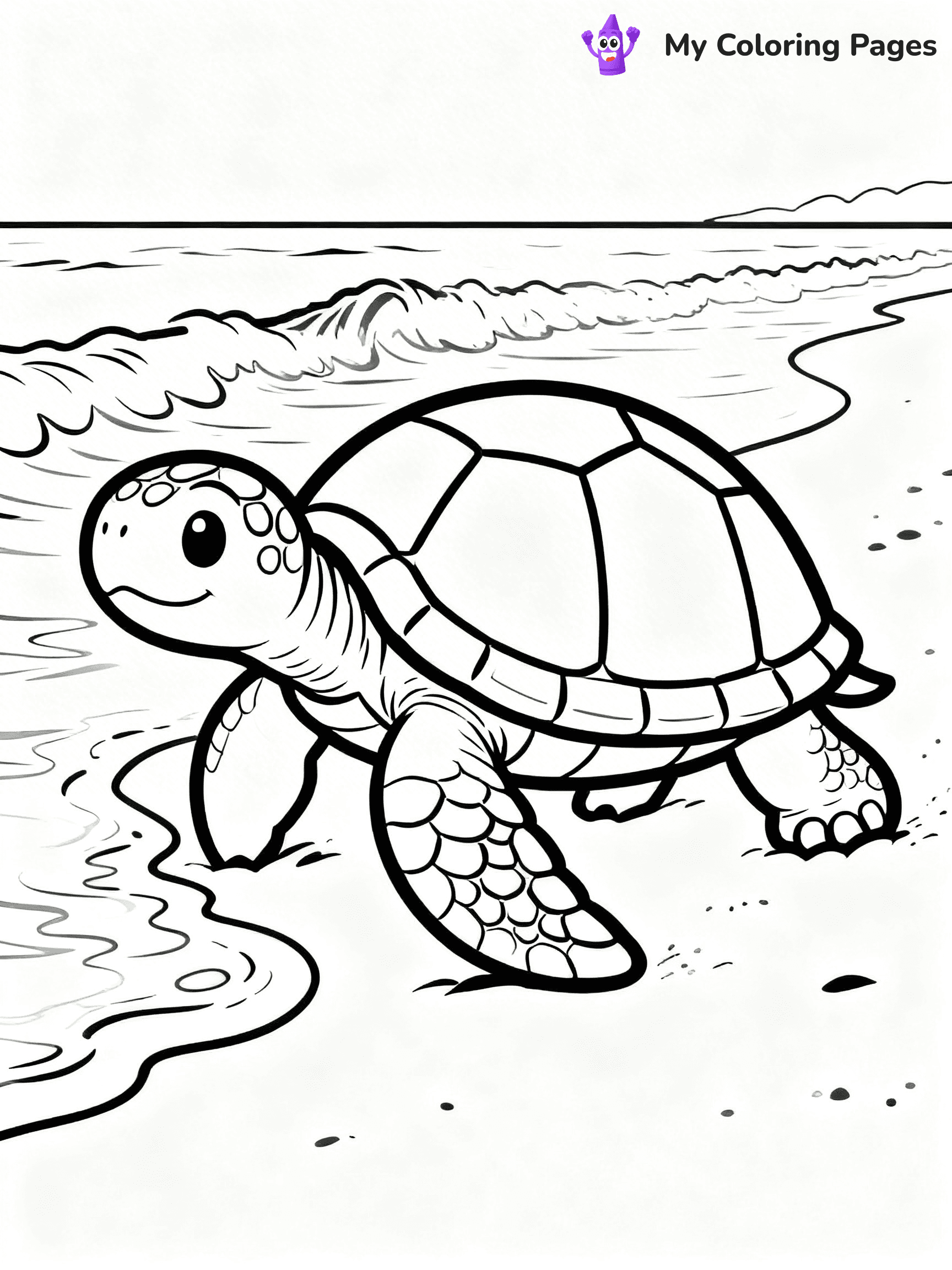 Easy Animal Coloring Pages - 20
