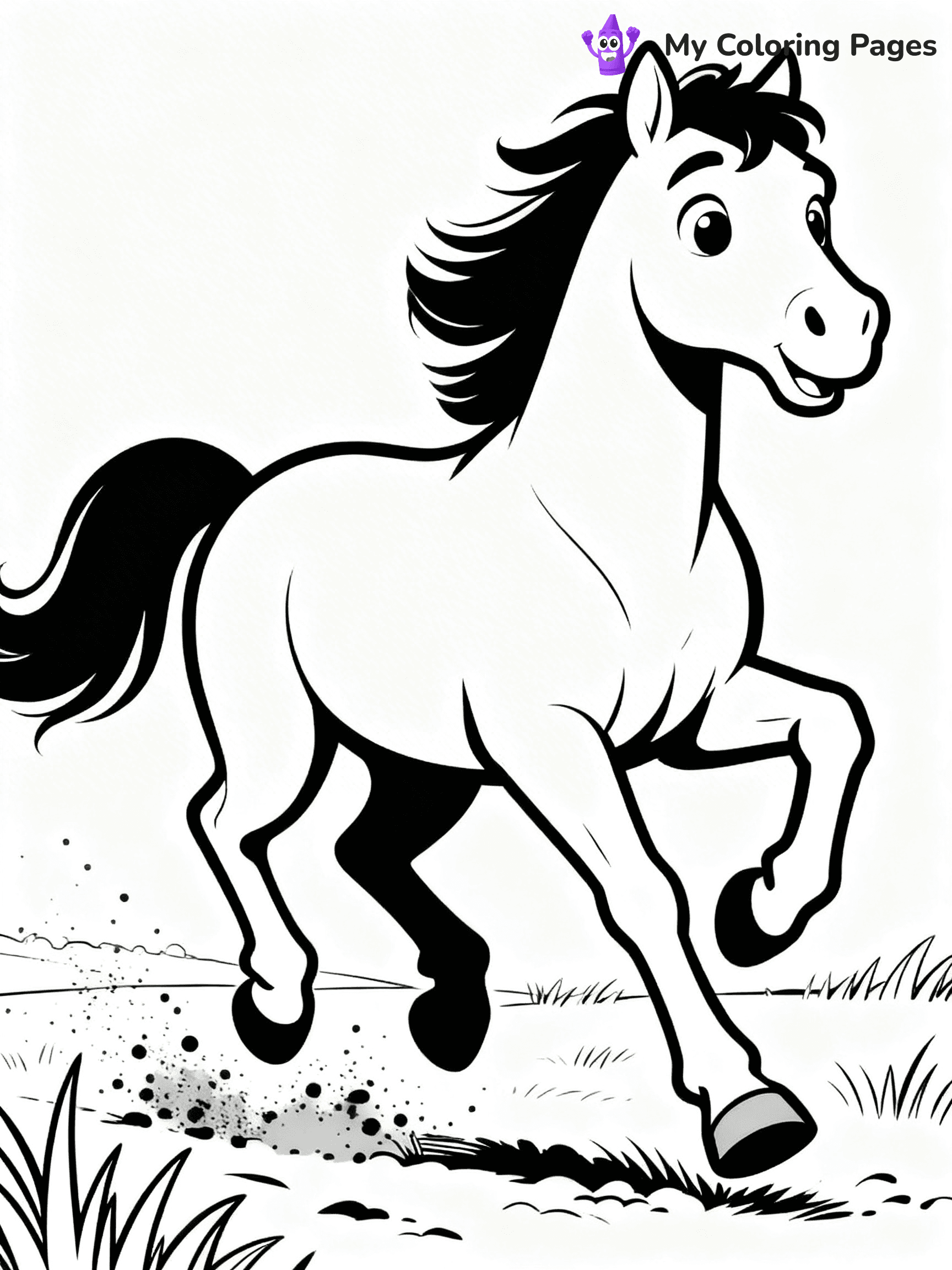 Easy Animal Coloring Pages - 3