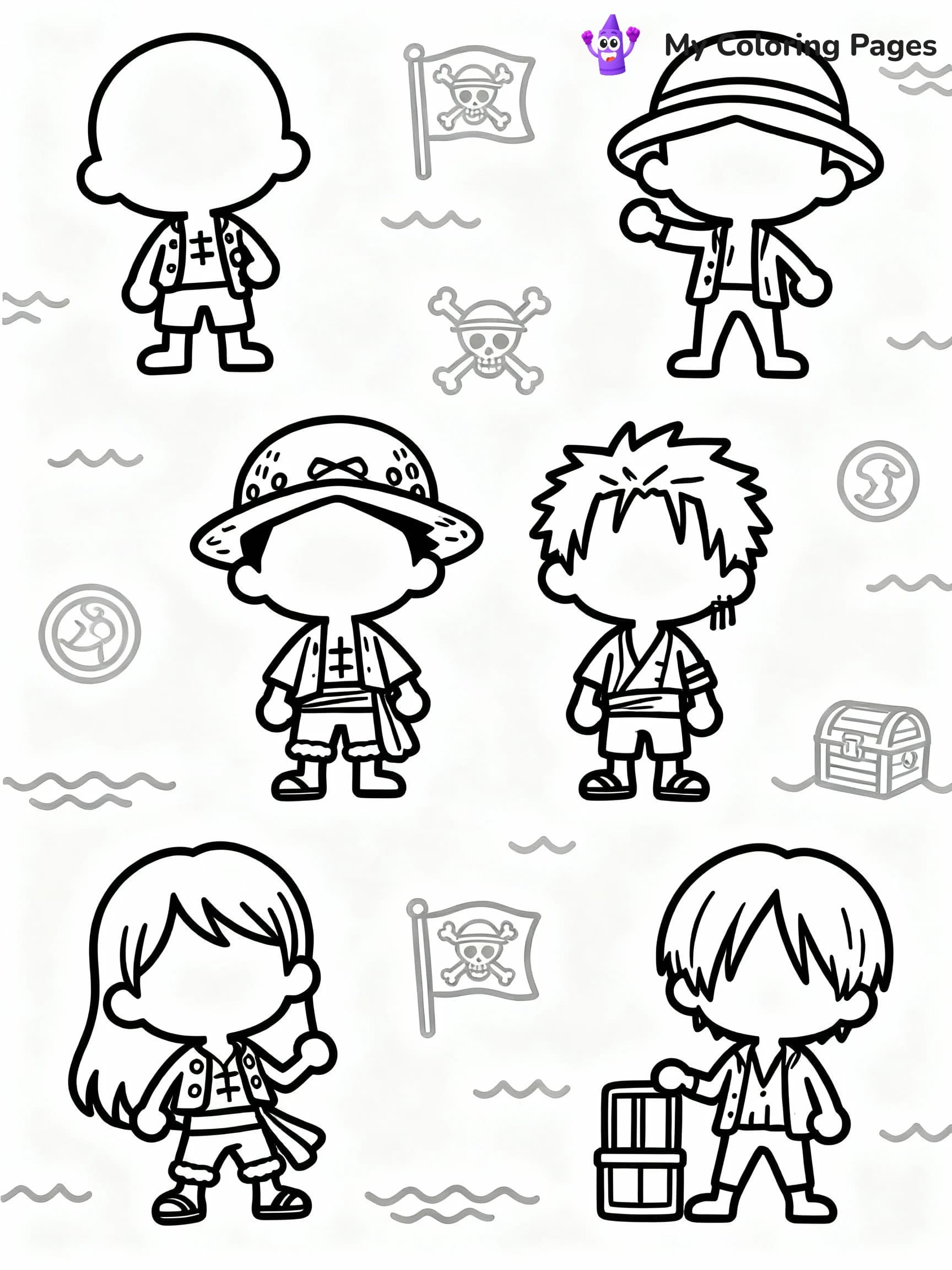 One Piece Coloring Pages - 23
