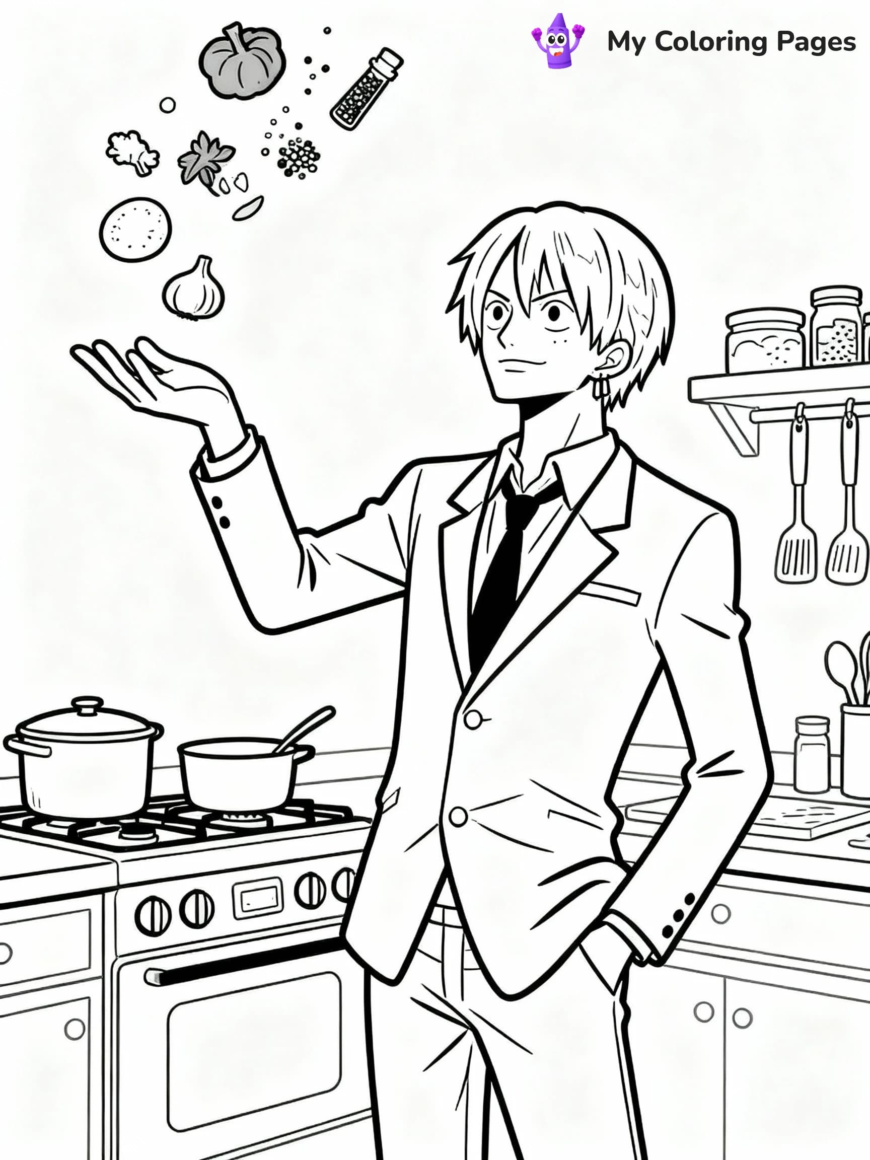 One Piece Coloring Pages - 12