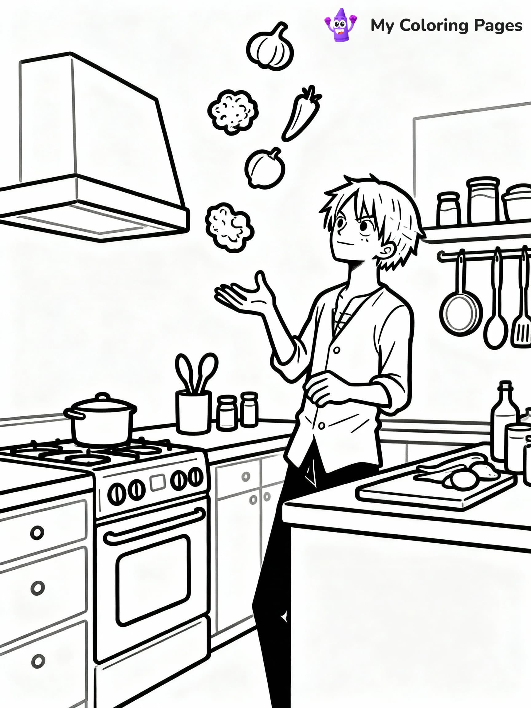 One Piece Coloring Pages - 11