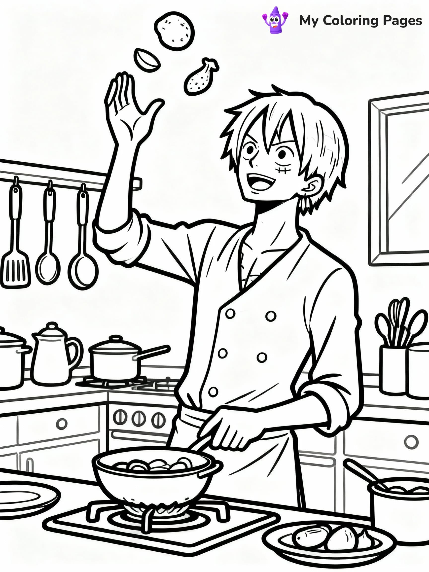 One Piece Coloring Pages - 10