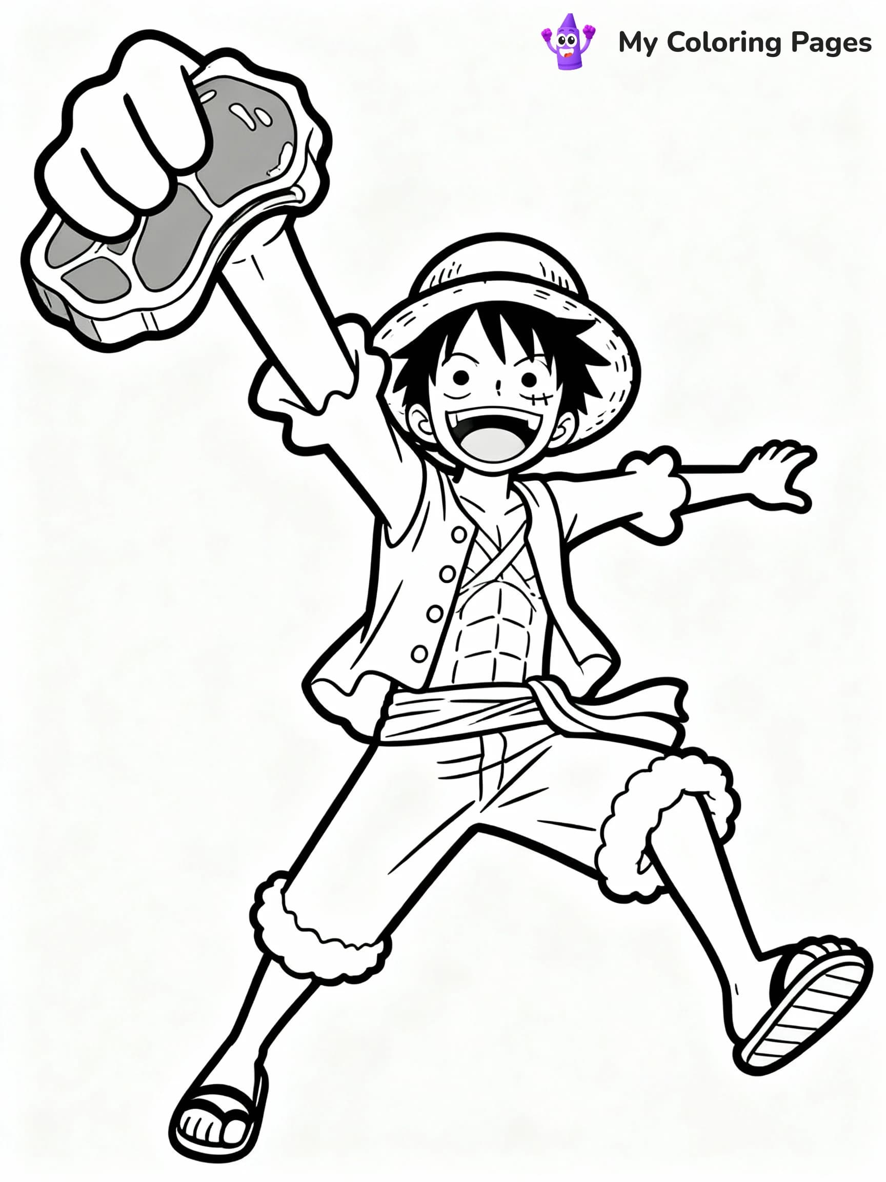 One Piece Coloring Pages - 7