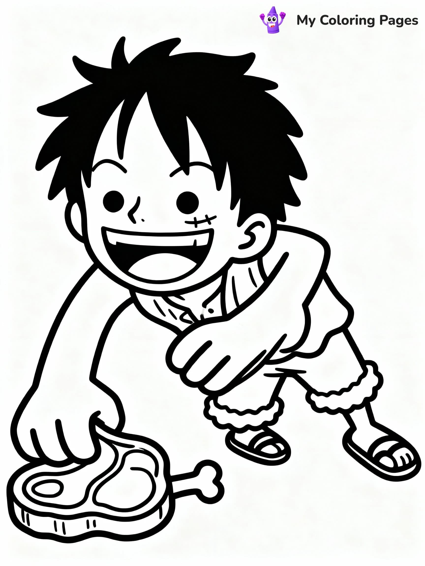 One Piece Coloring Pages - 2