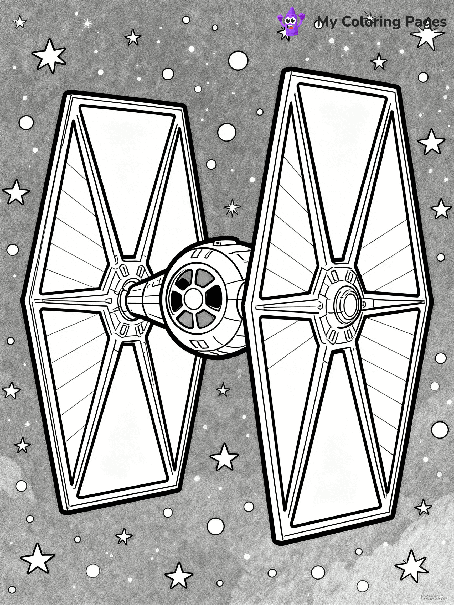 Star Wars Ship Coloring Pages - 22