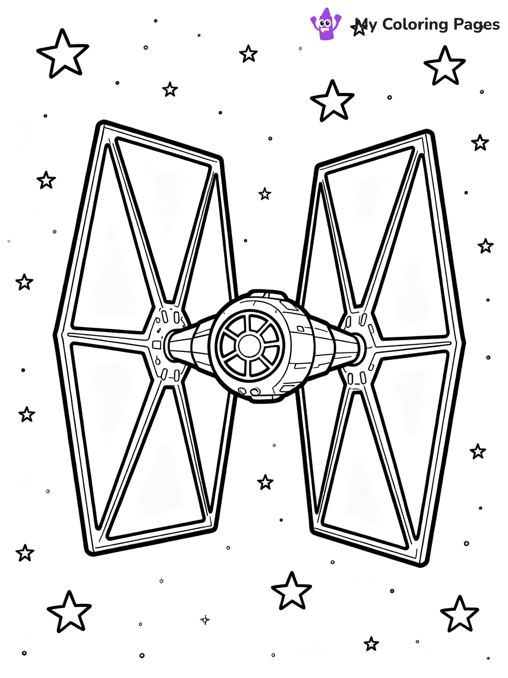 Star Wars Ship Coloring Pages - 21