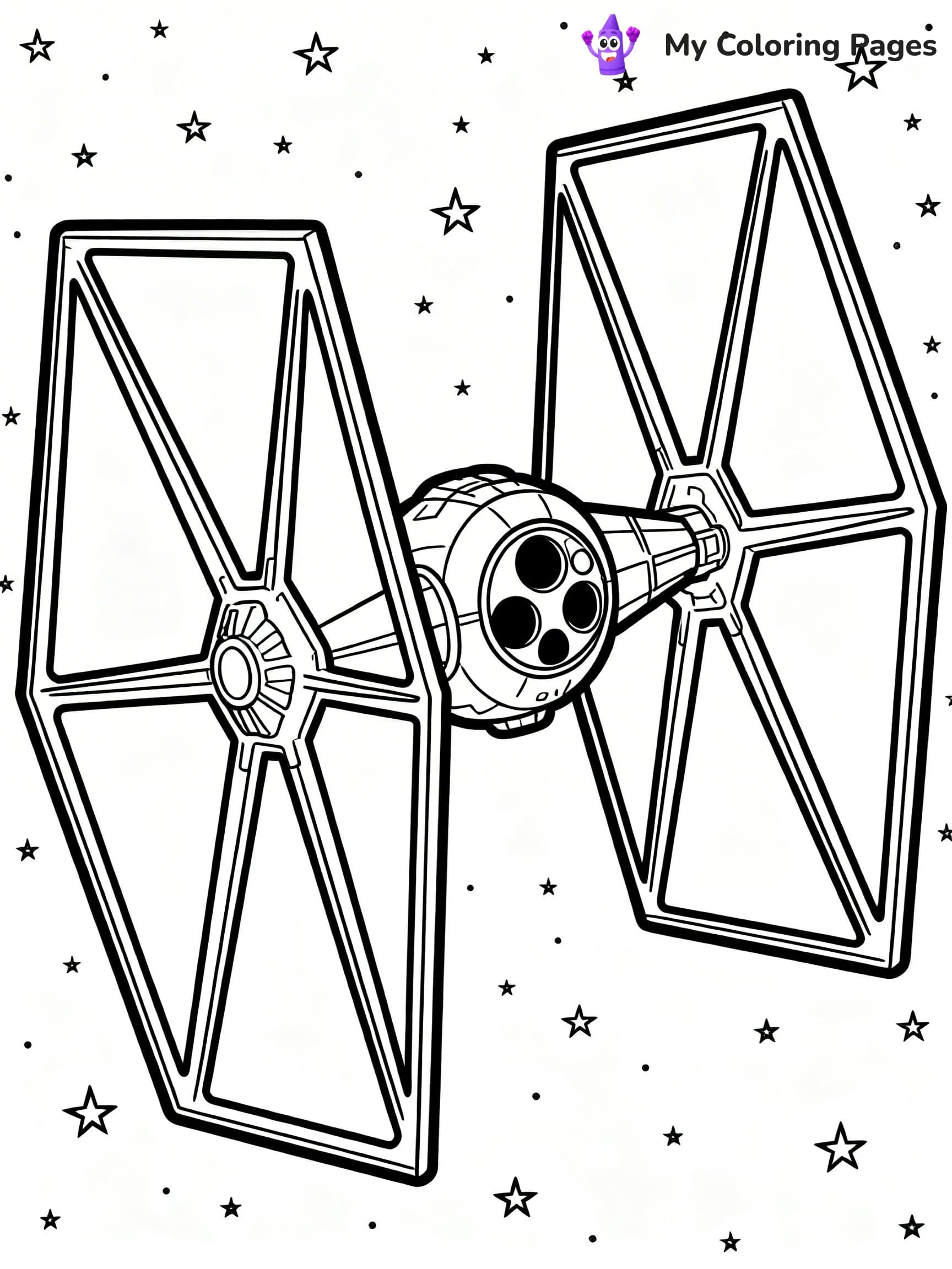 Star Wars Ship Coloring Pages - 20