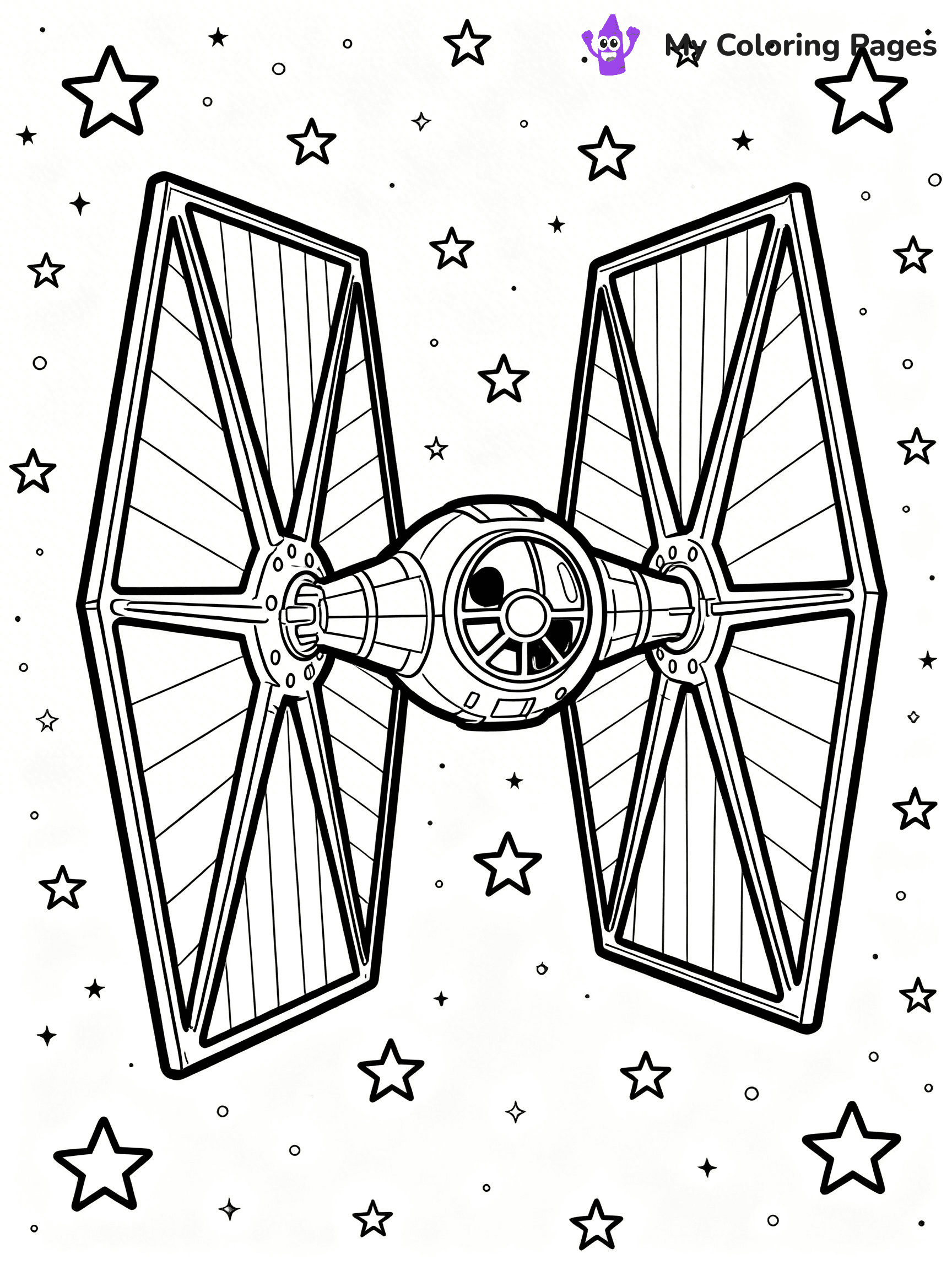 Star Wars Ship Coloring Pages - 19