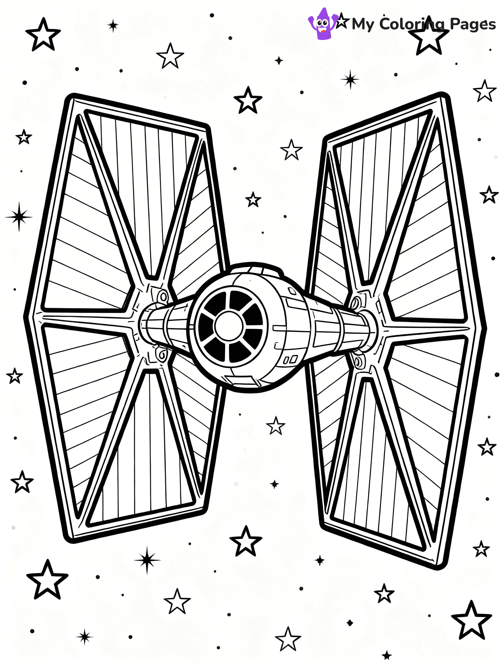 Star Wars Ship Coloring Pages - 18