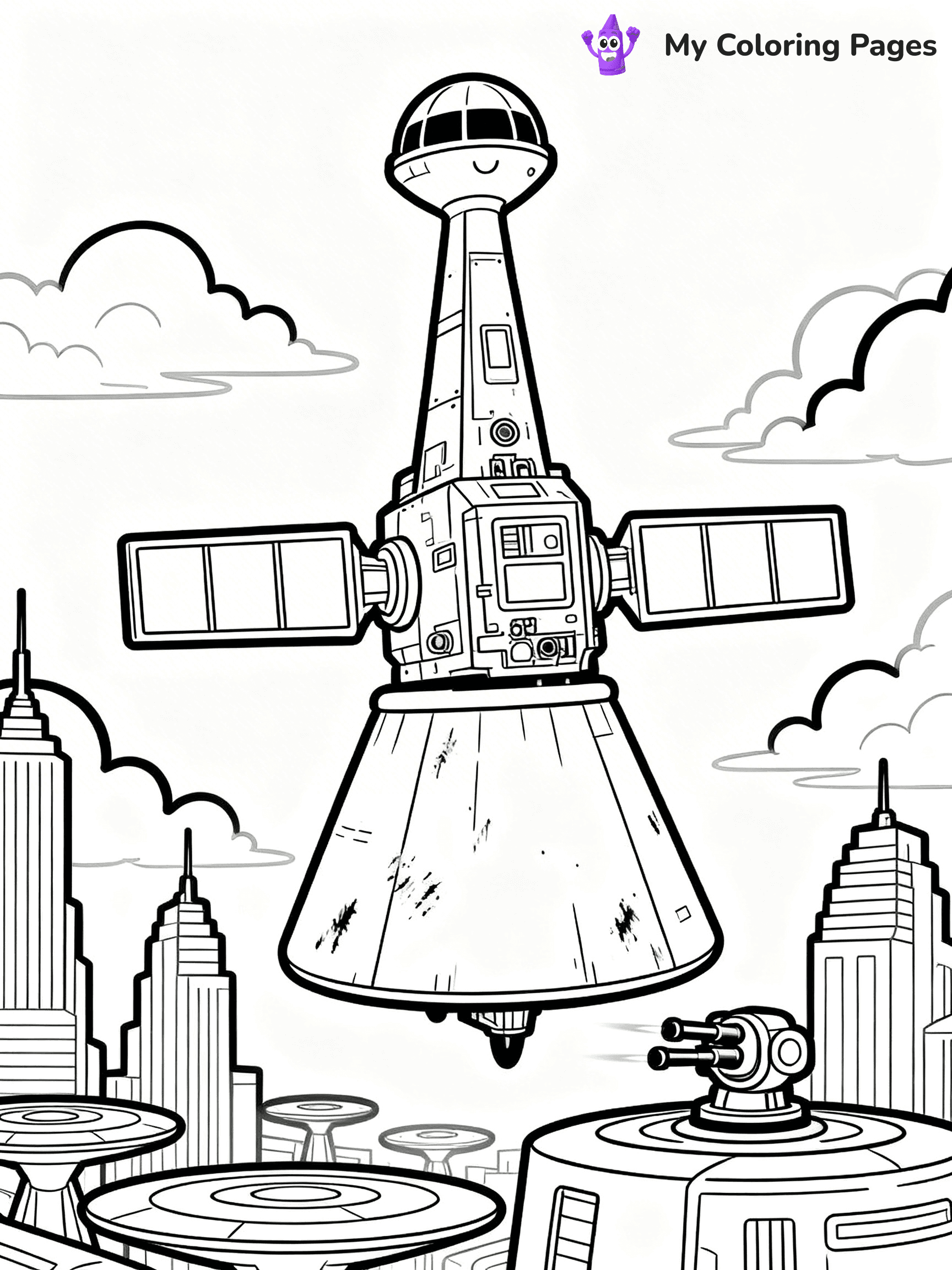 Star Wars Ship Coloring Pages - 6